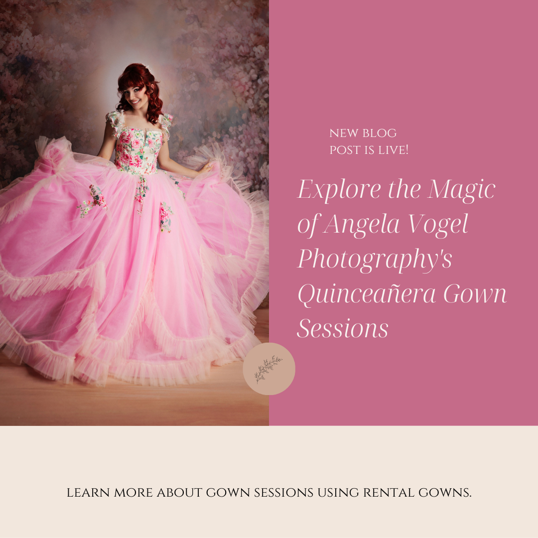 Explore the Magic of Angela Vogel Photography's Quinceañera Gown Sessions