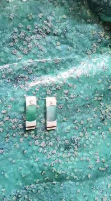 REMNANT seafoam GREEN STAR
