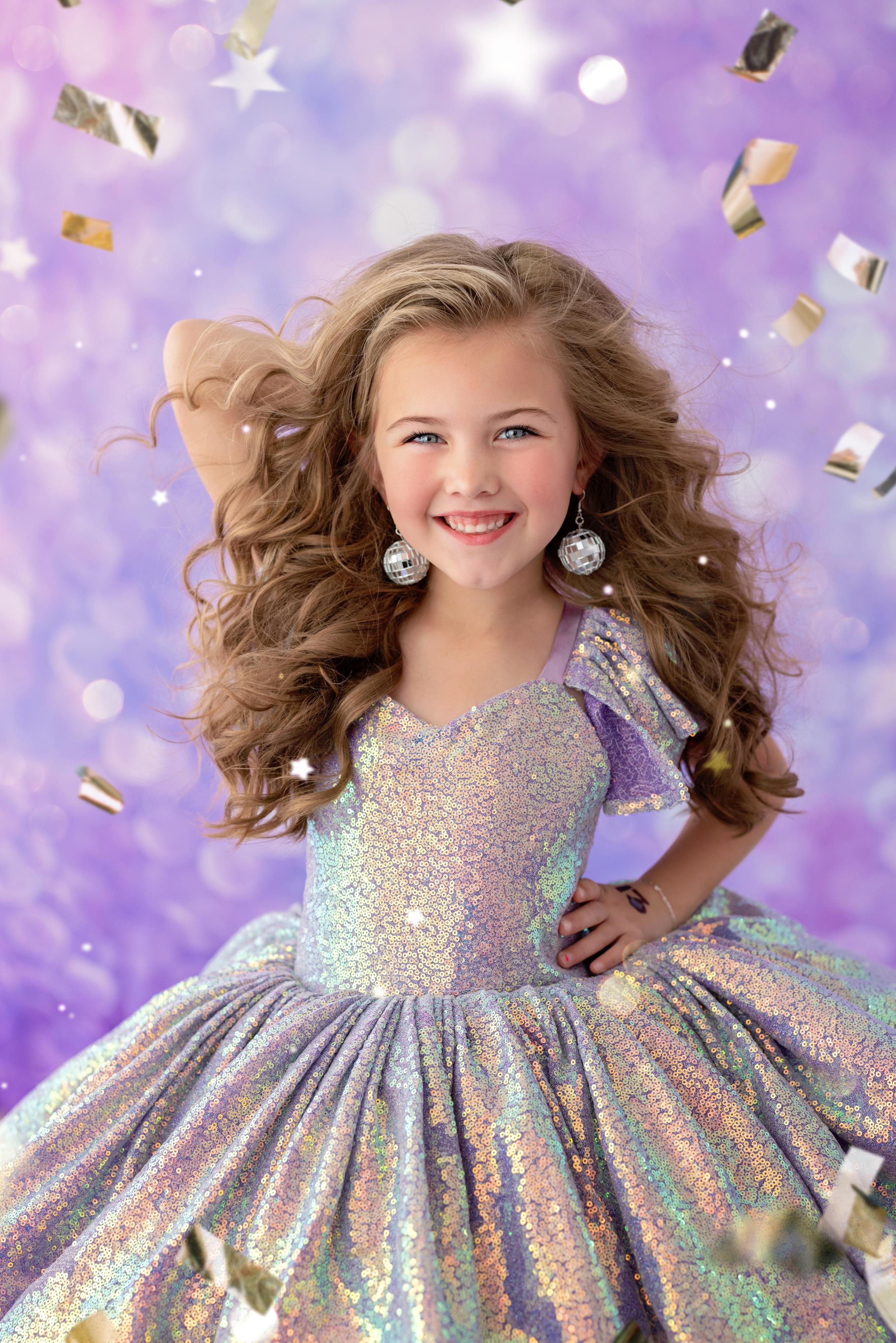"Mermaid Kisses" Petal - Editorial Dress, Couture Gown, Special Occasion Dress