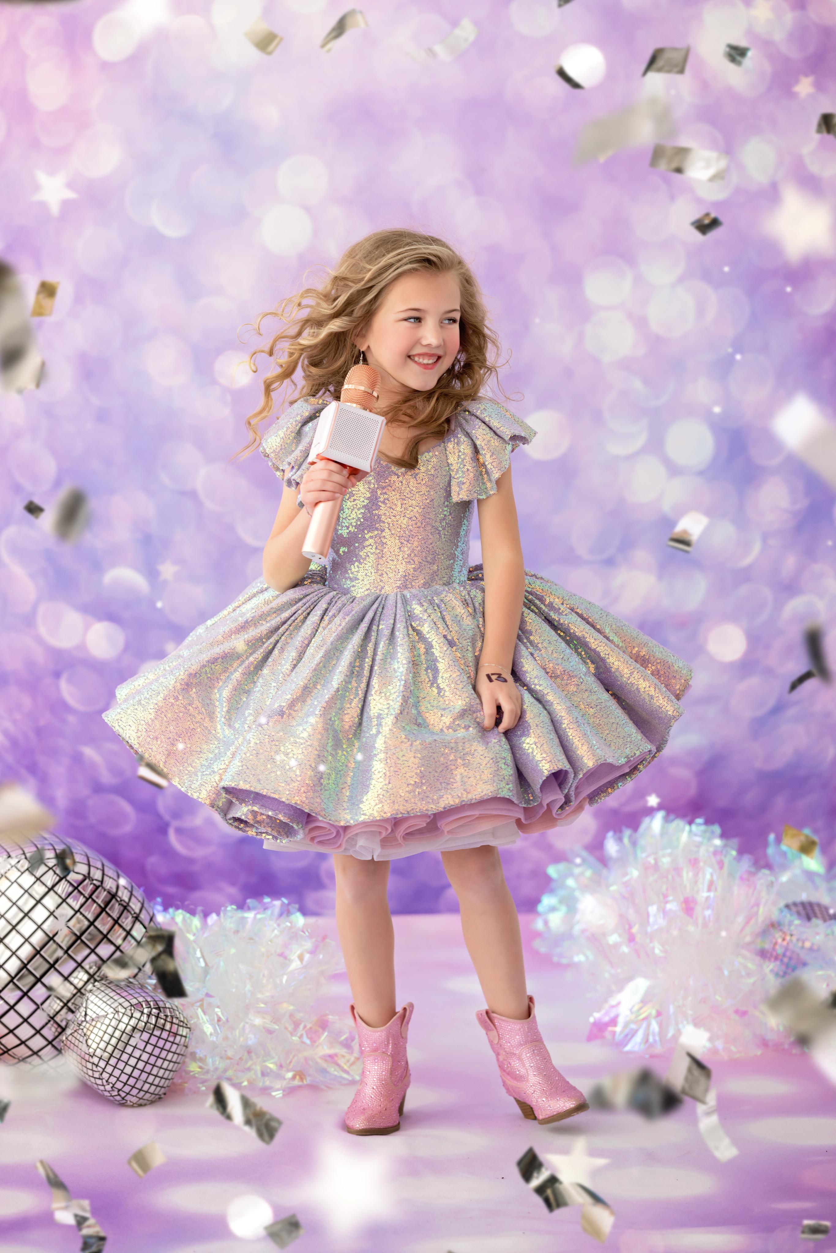 "Mermaid Kisses" Petal - Editorial Dress, Couture Gown, Special Occasion Dress
