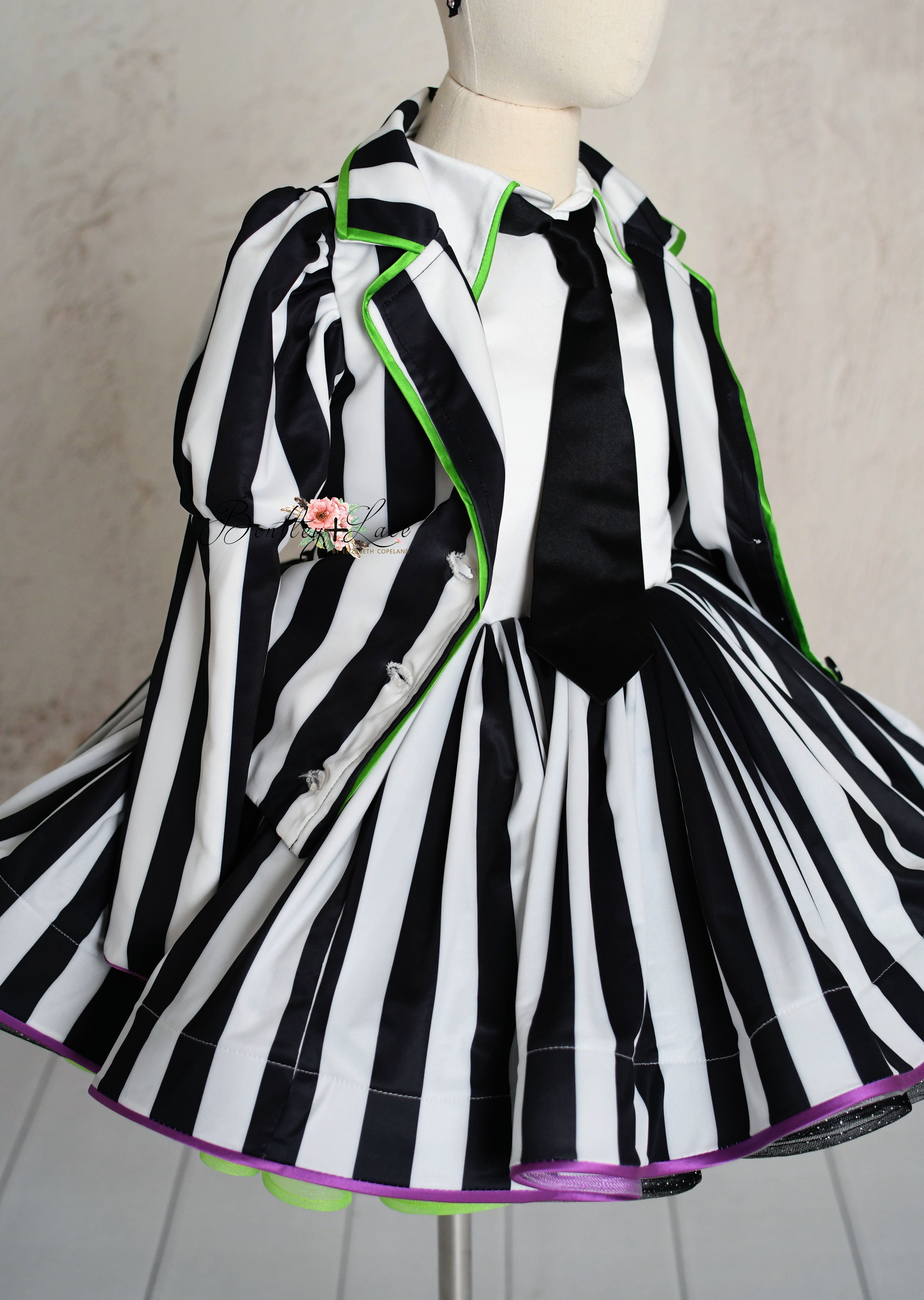 The Juice is Loose -Dress, bloomers and detachable jacket (6-8 year)