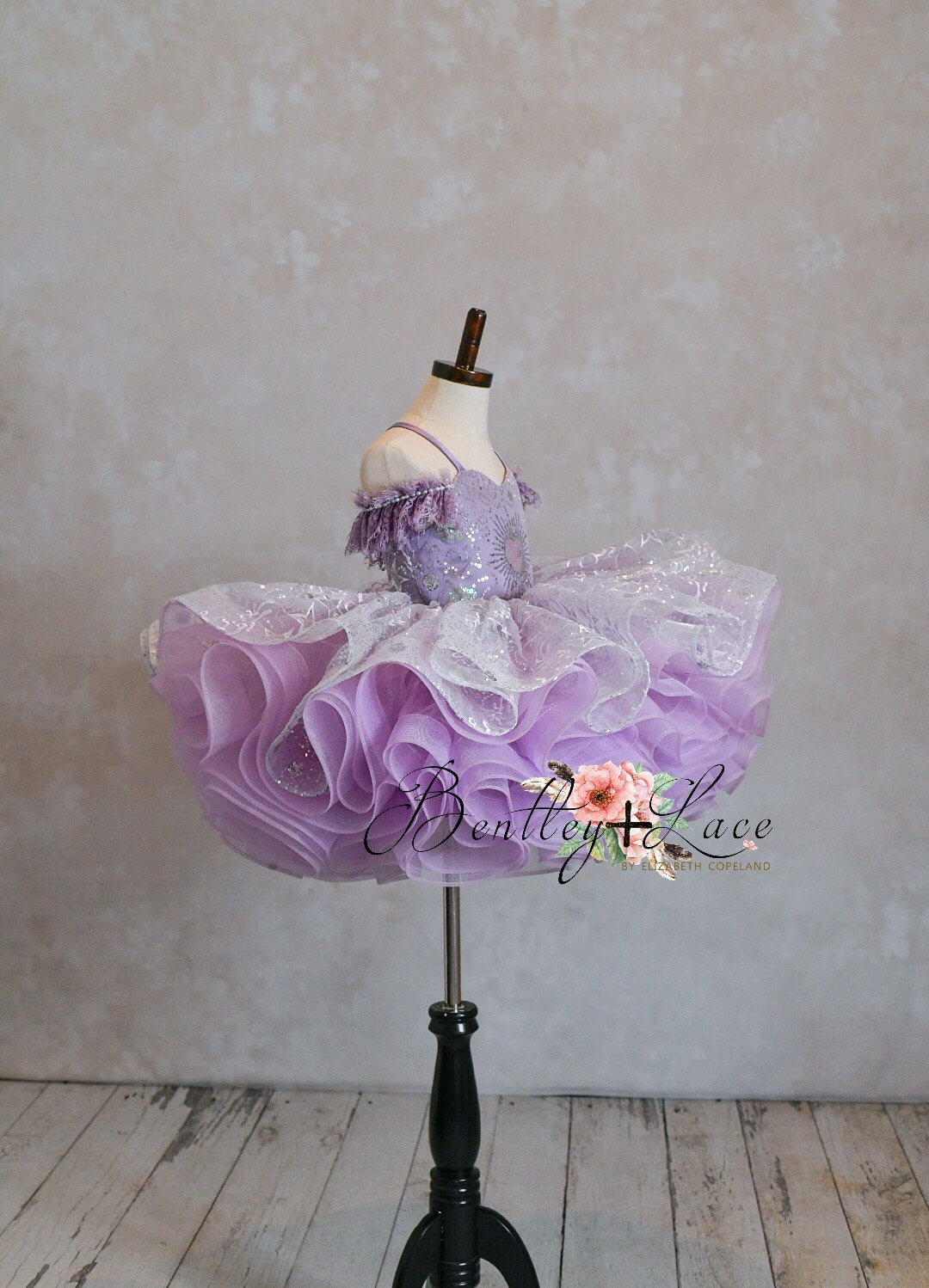 REMNANT Purple 3d flowers