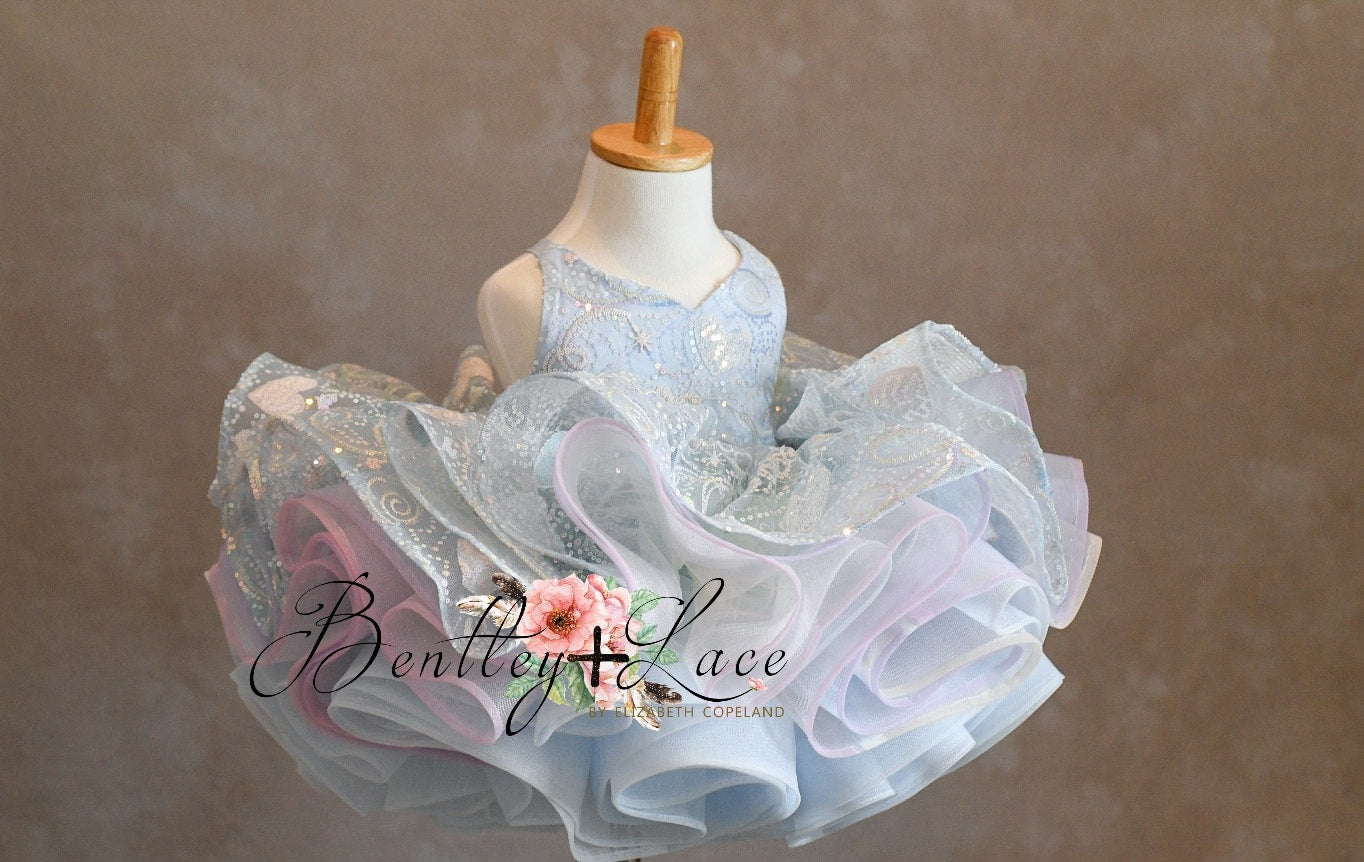 REMNANT RETRO PINK SEQUINS
