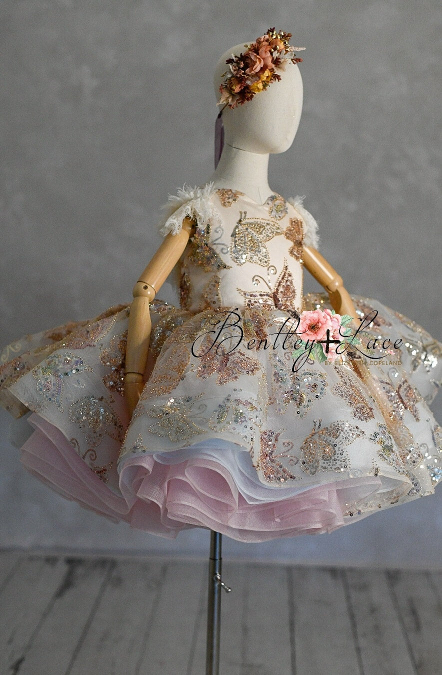 REMNANT TAN FLORALS