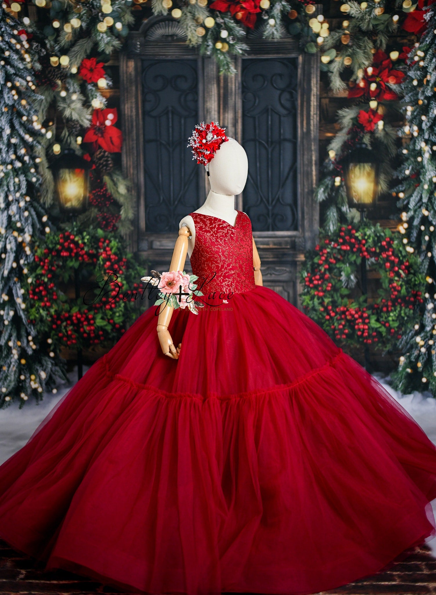 UPGRADE TO A FLOOR LONG TULLE SKIRT -EVANGALINE OR FRENCHIE STYLES