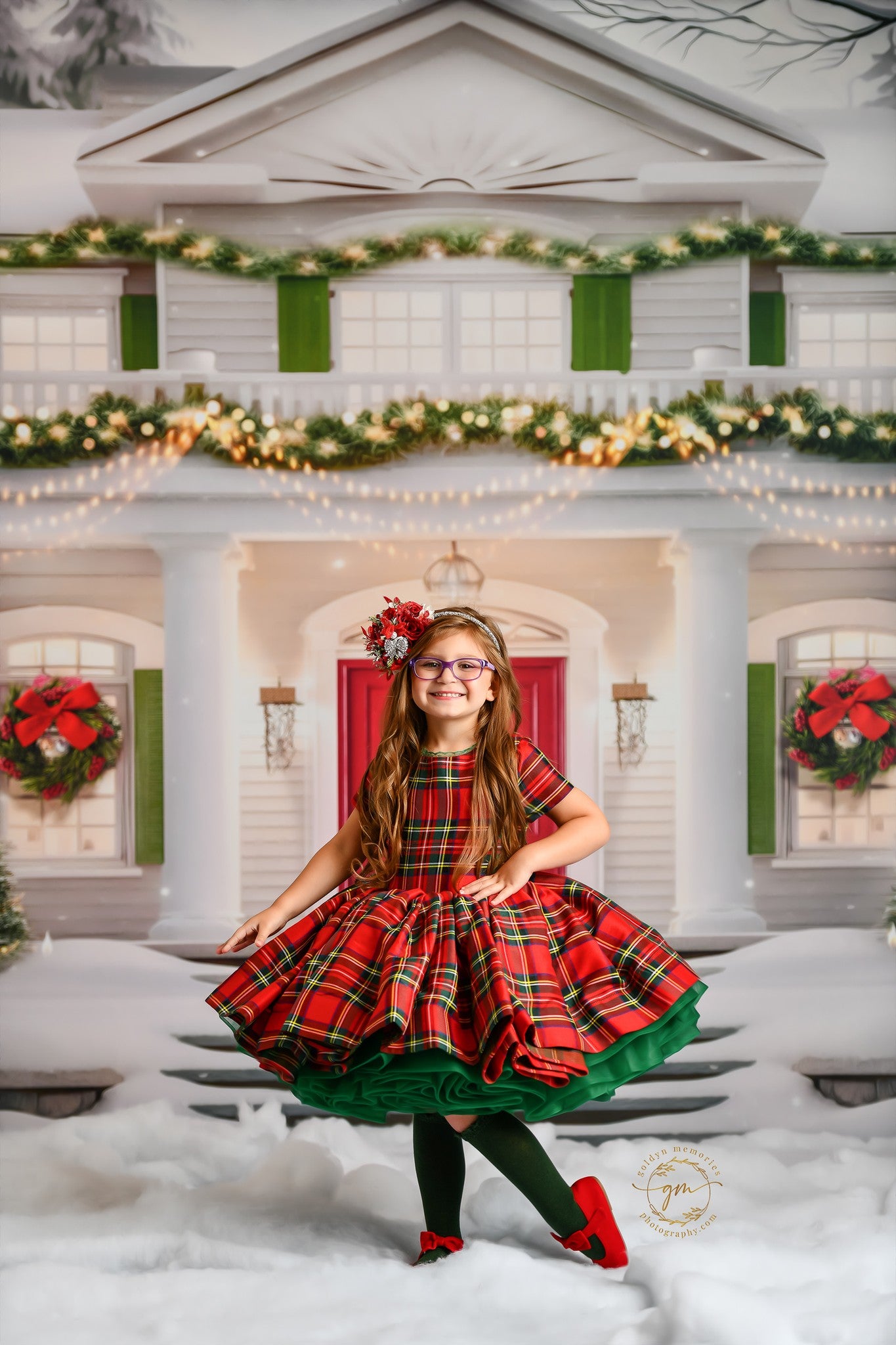 couture gown rental - Holiday couture gown rental -perfect for photography sessions using babydream backdrops and other fine art drops.