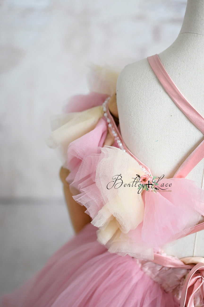 REMNANT posy bubble gum pink