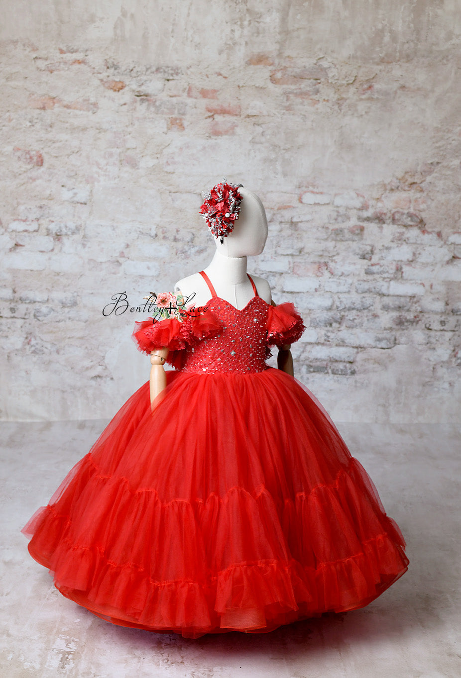 UPGRADE TO A FLOOR LONG TULLE SKIRT -EVANGALINE OR FRENCHIE STYLES