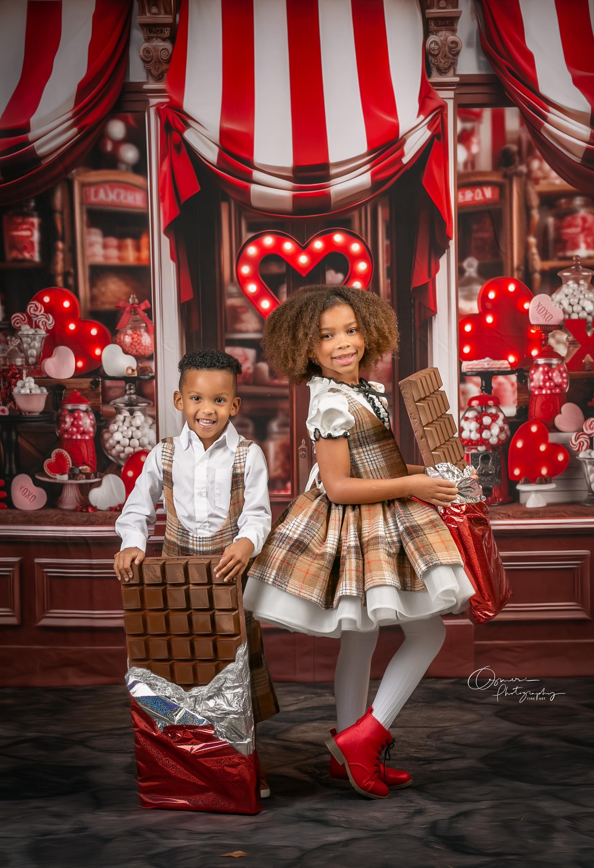 "London Fog" Dress & Boys Shorts Set | Dress (5-6 Years) & Boys Shorts (5-7 Years)