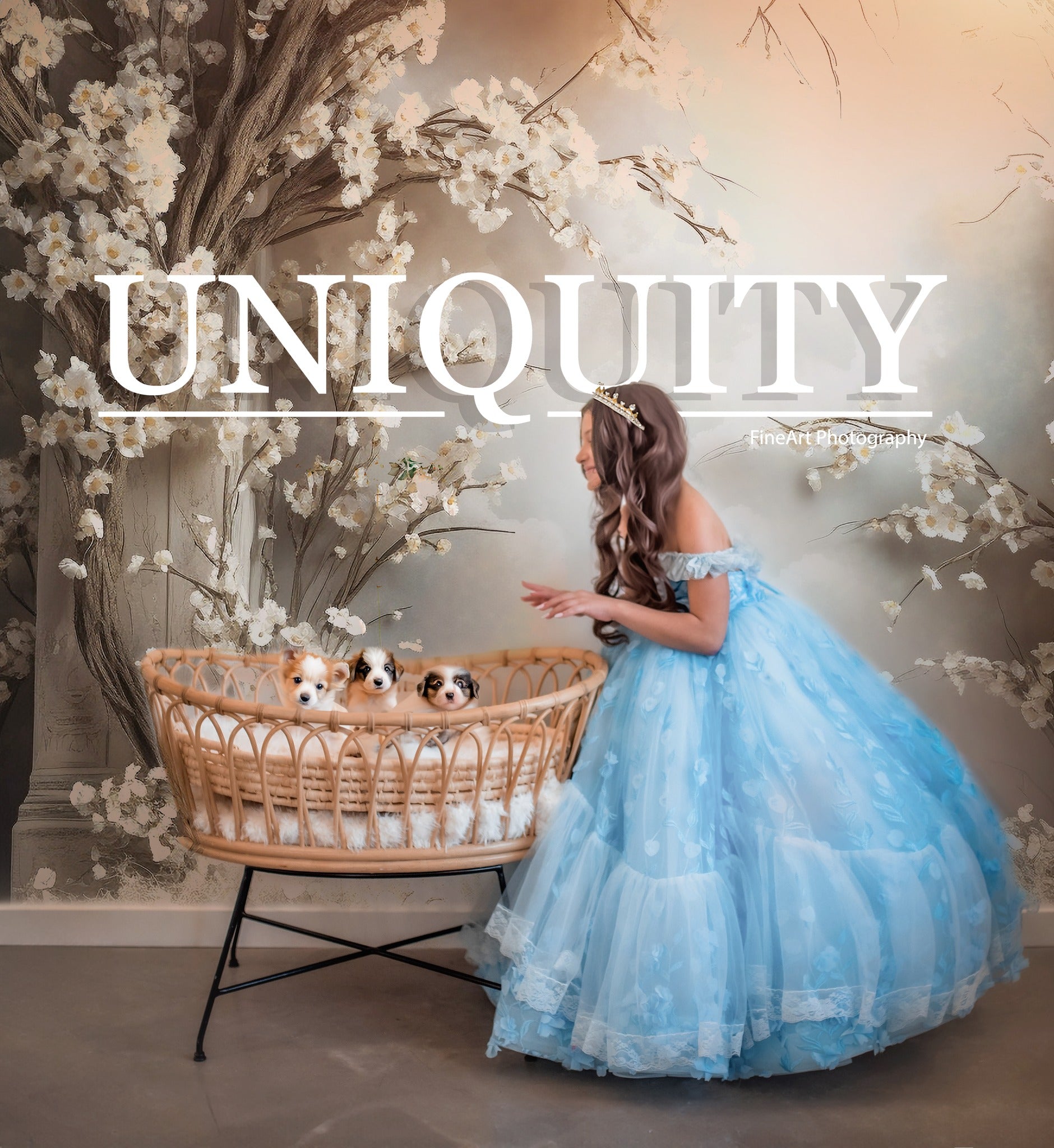 Madeleine- floor long gown -Off shoulder details (6 Year-7 year)