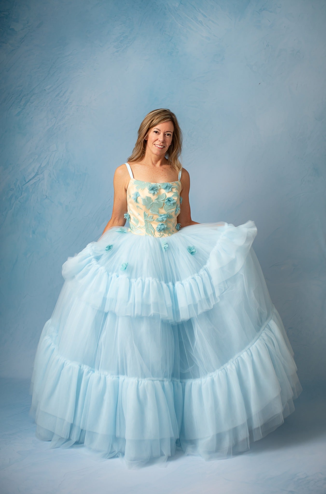 "Heavenly-Margaux" Couture Gown | Floor-Length Dress | Editorial Couture for Special Occasions