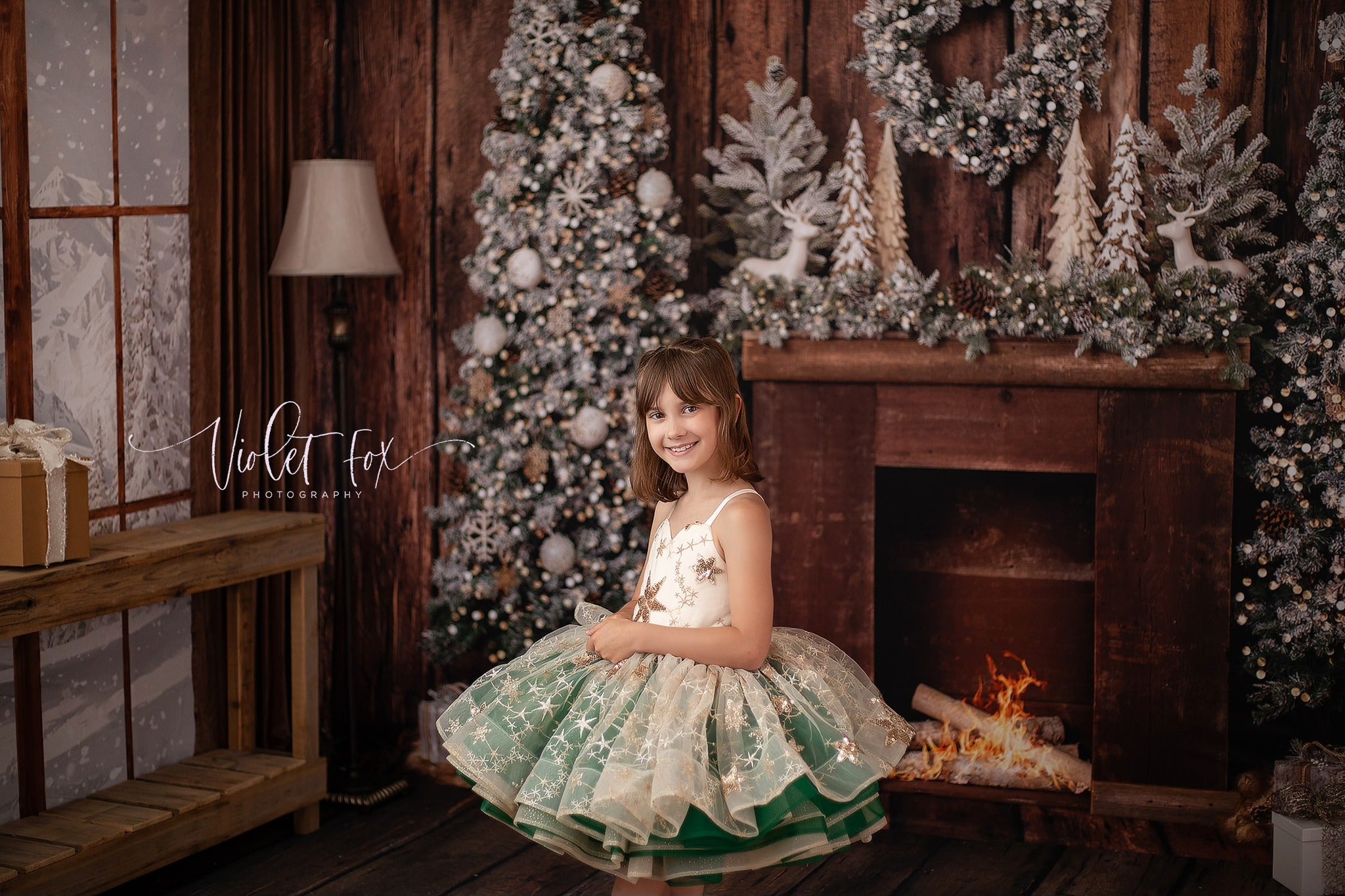 Custom holiday gowns for girls