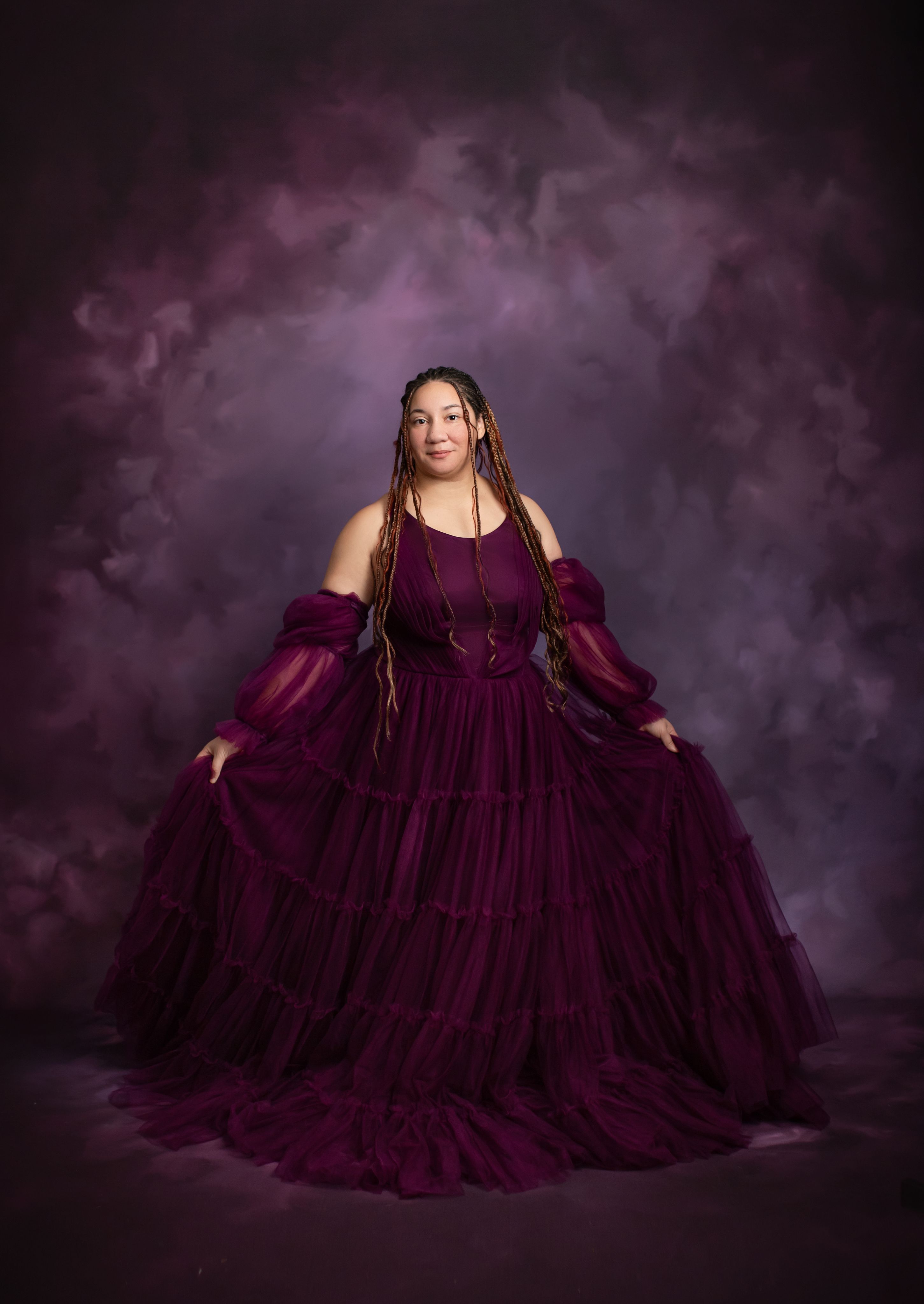 Frechary Solid gown- Children-Adult sizes, Choose your color: Editorial Dress, Couture Gown, Special Occasion Dress