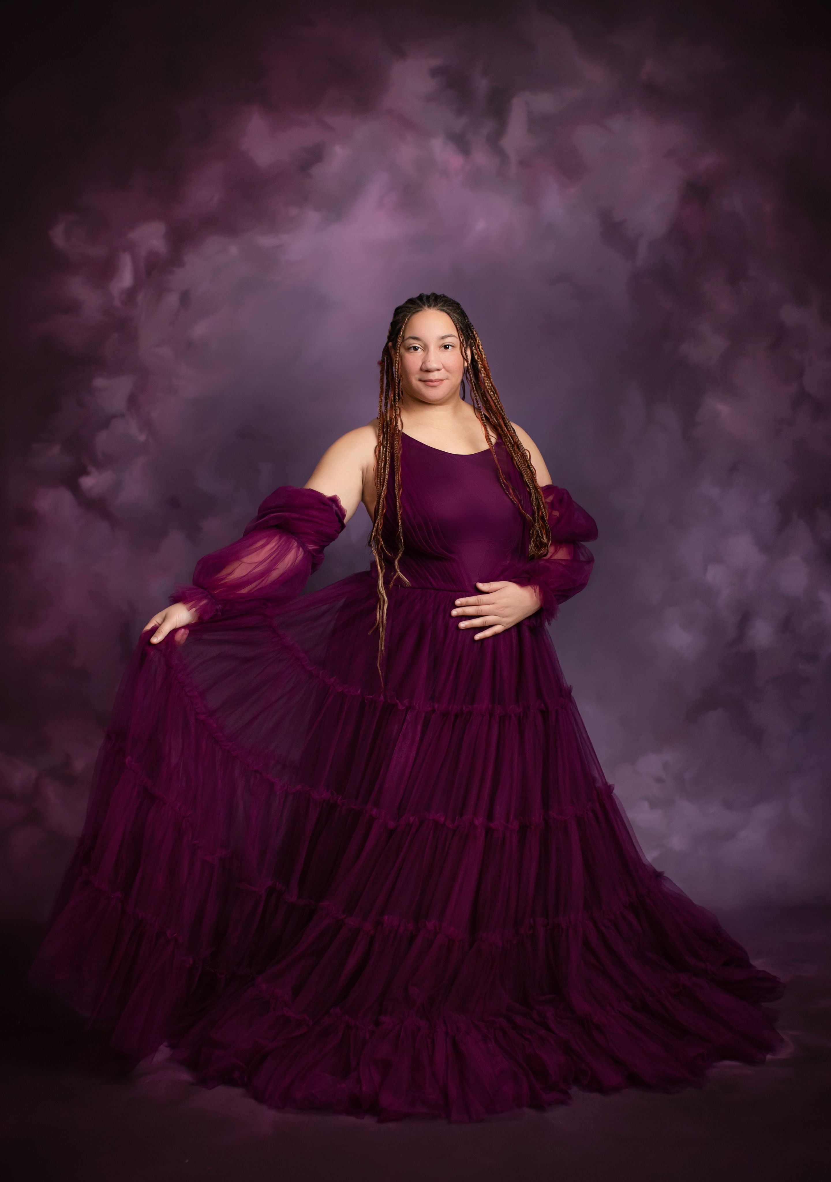 Frechary Solid gown- Children-Adult sizes, Choose your color: Editorial Dress, Couture Gown, Special Occasion Dress