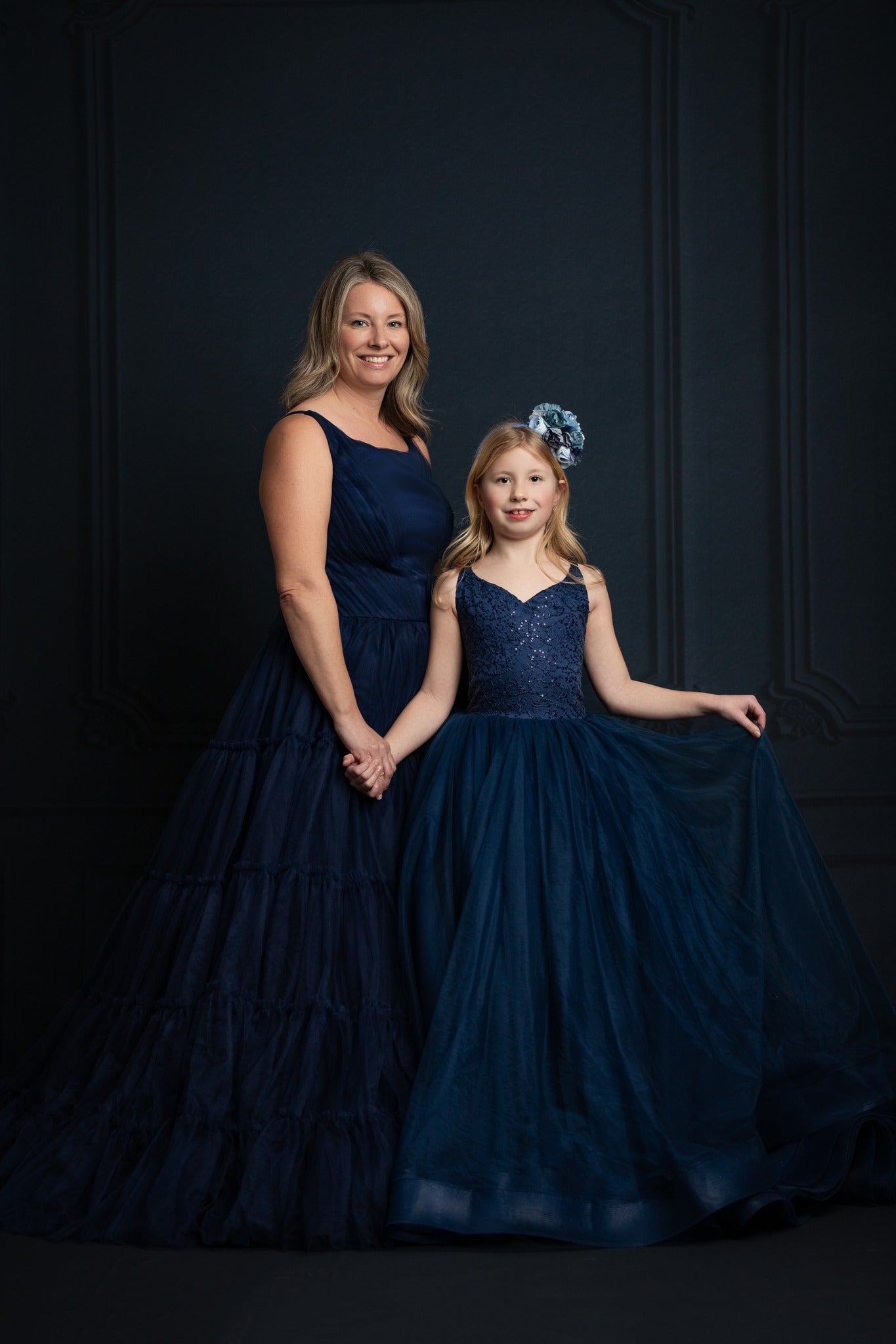 Fleur de Nuit – Flower of the Night-select your silhouette Floor Length Gown Editorial Dress, Couture Gown, Special Occasion Dress