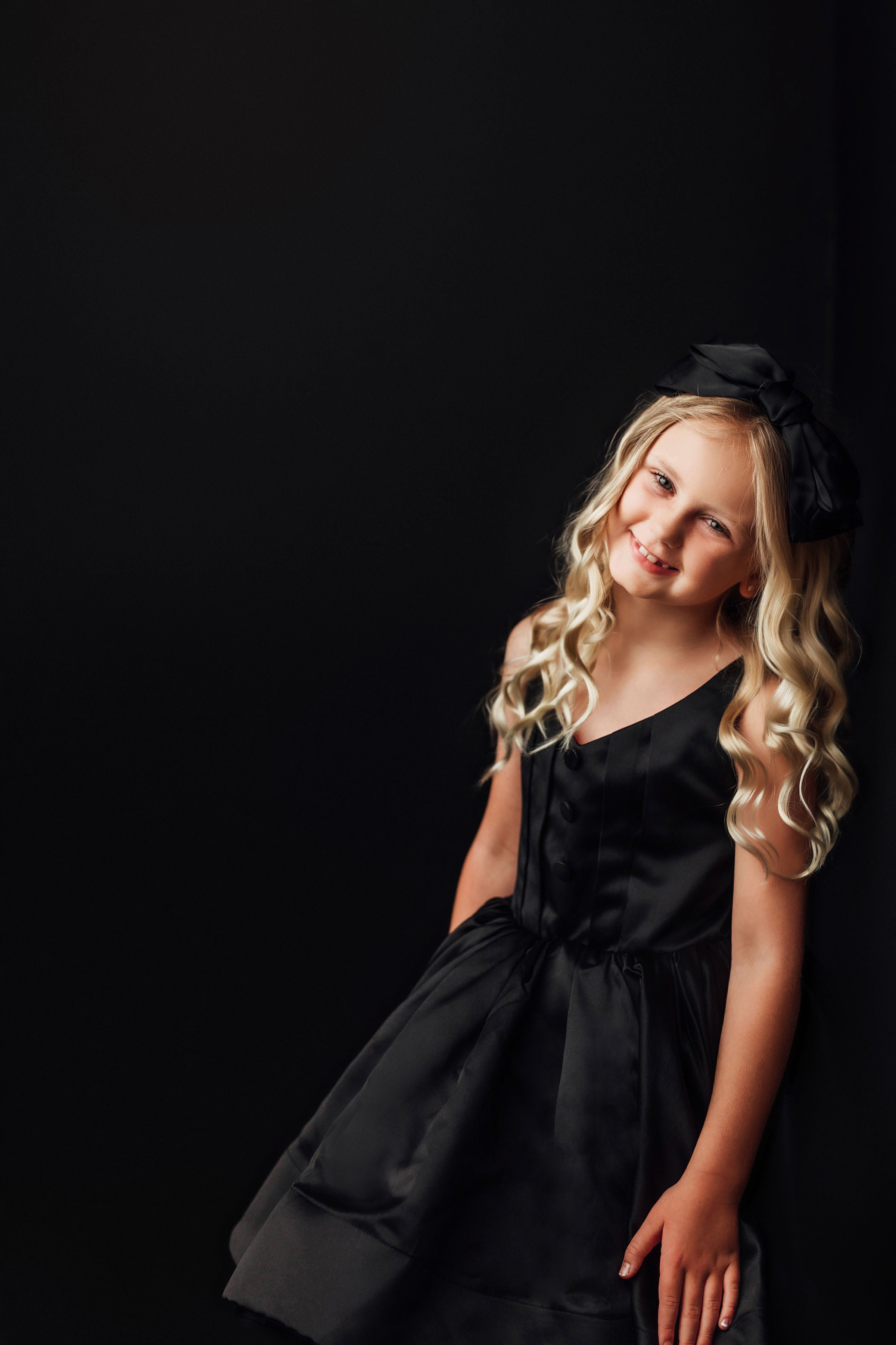 Reversible "Dolly" Pink/black Petal Length Dress - Editorial Dress, Couture Gown, Special Occasion Dress