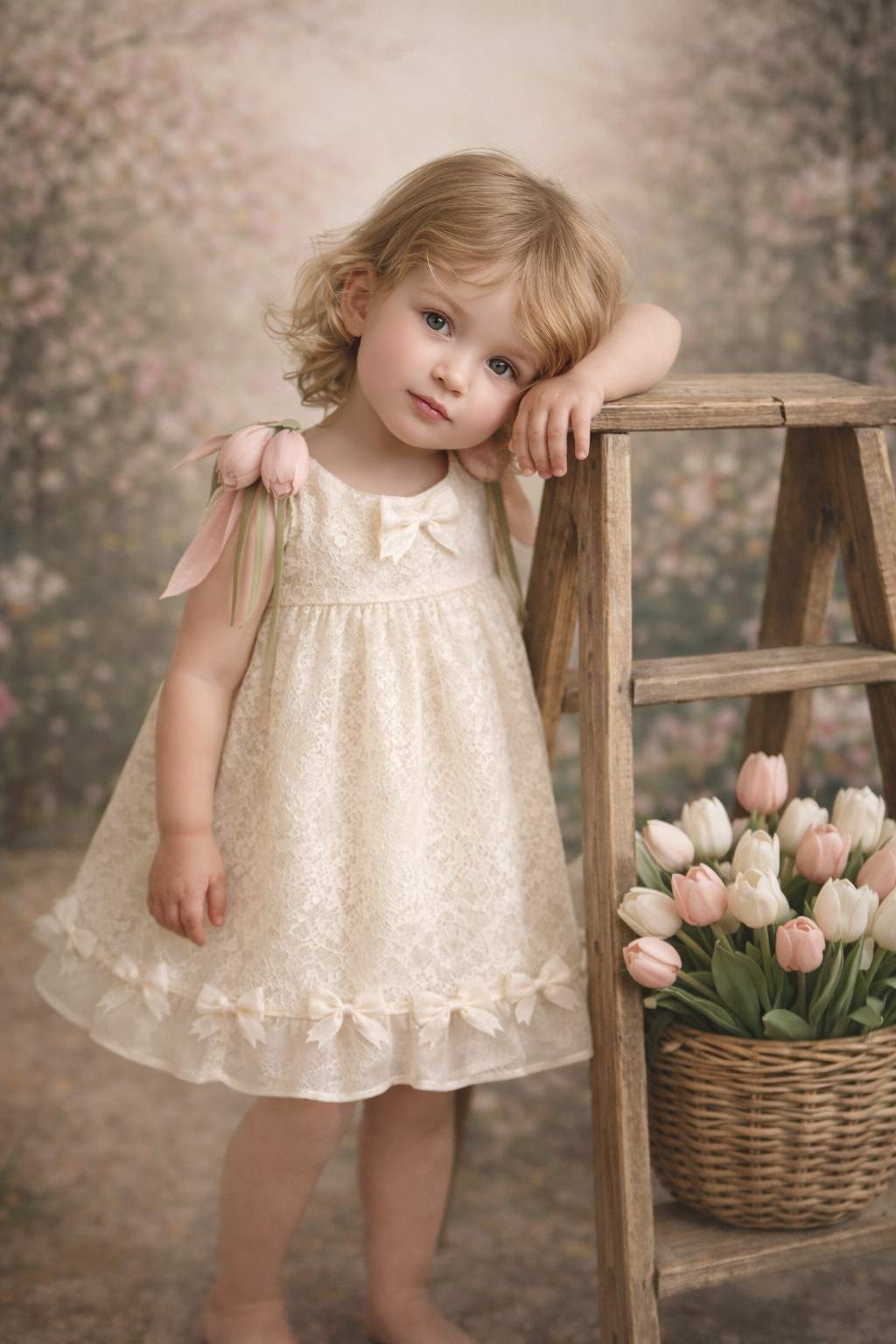 "Elouise Garden" Heirloom Dress Photography & Special Occasions)