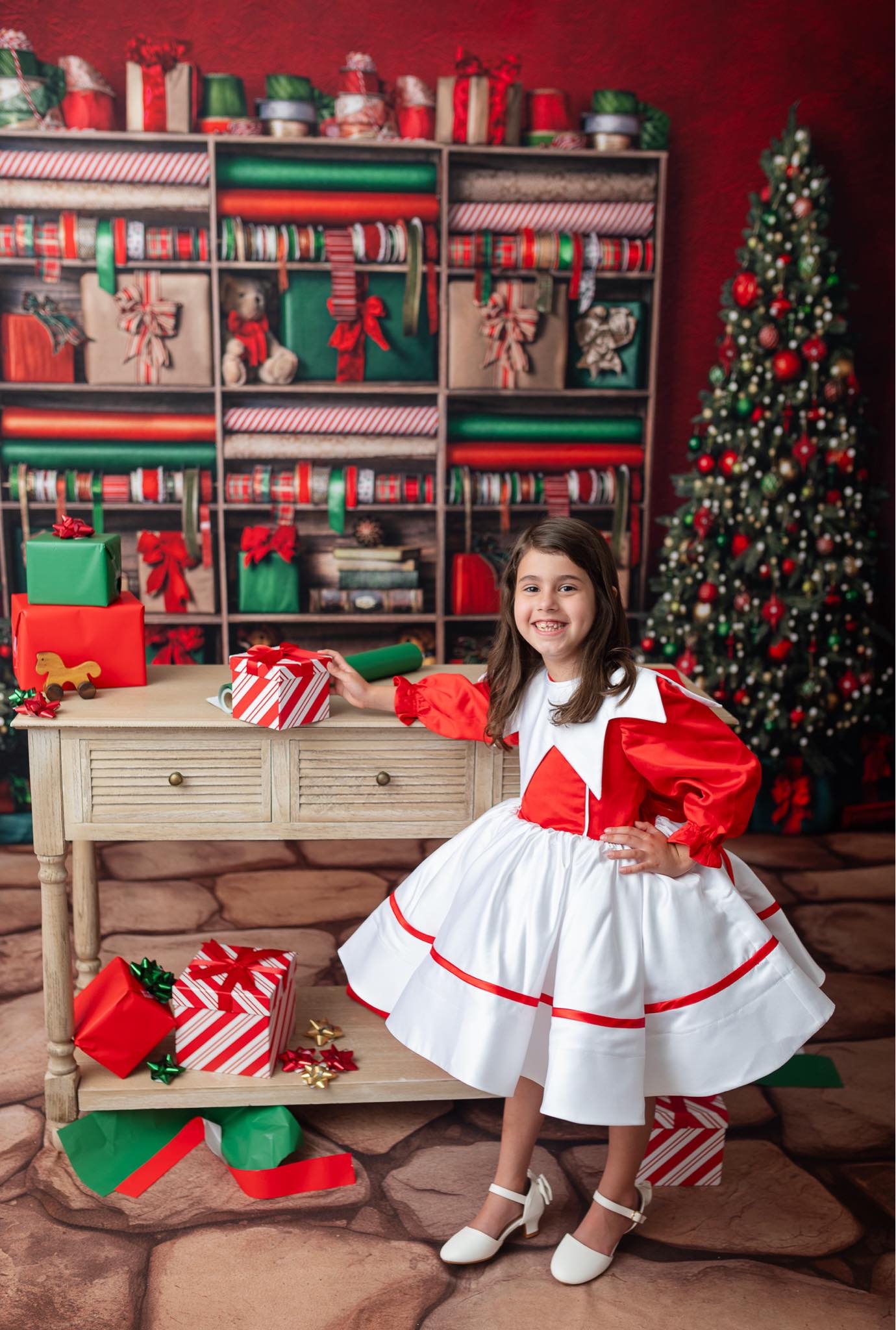 elf themed dresses for Christmas