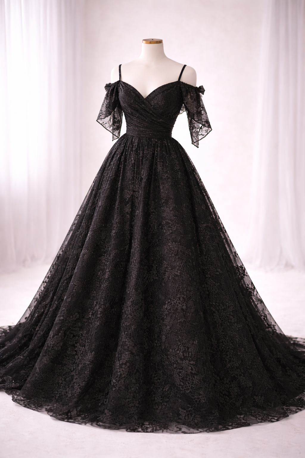 Aveline Lace Gown- Children-Adult sizes, Choose your color: Editorial Dress, Couture Gown, Special Occasion Dress