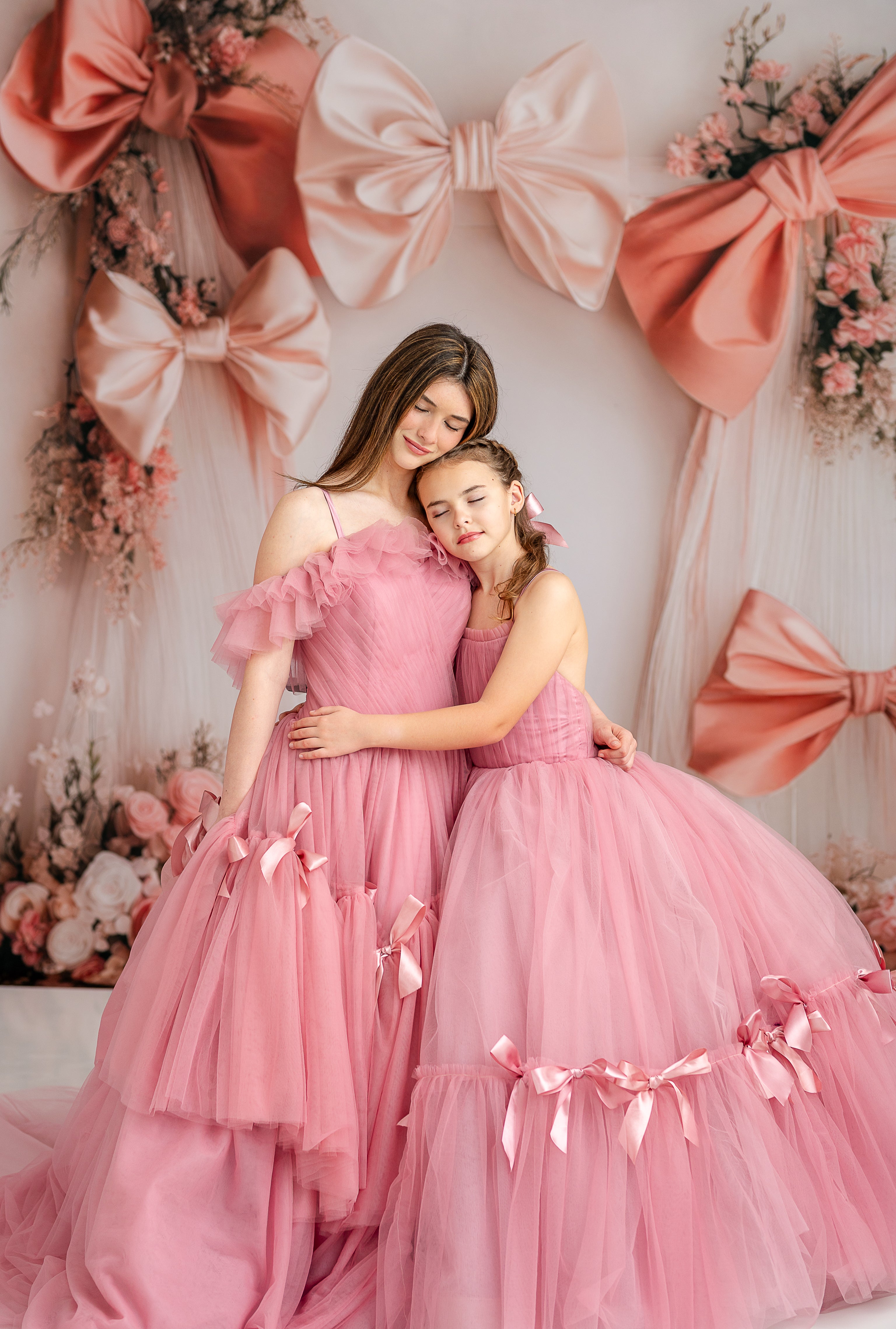 "Bows of Grace gown, perfect for weddings, special occasions, or memorable photoshoots."