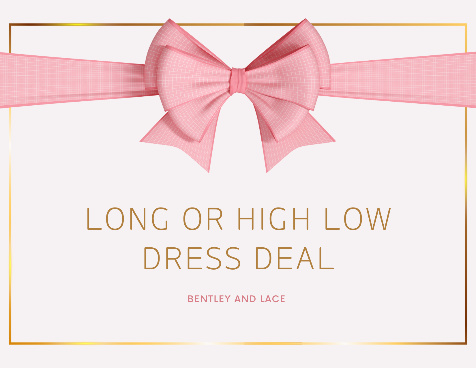 Black Friday Custom Floor-Length Gown Voucher – Save Up to $160