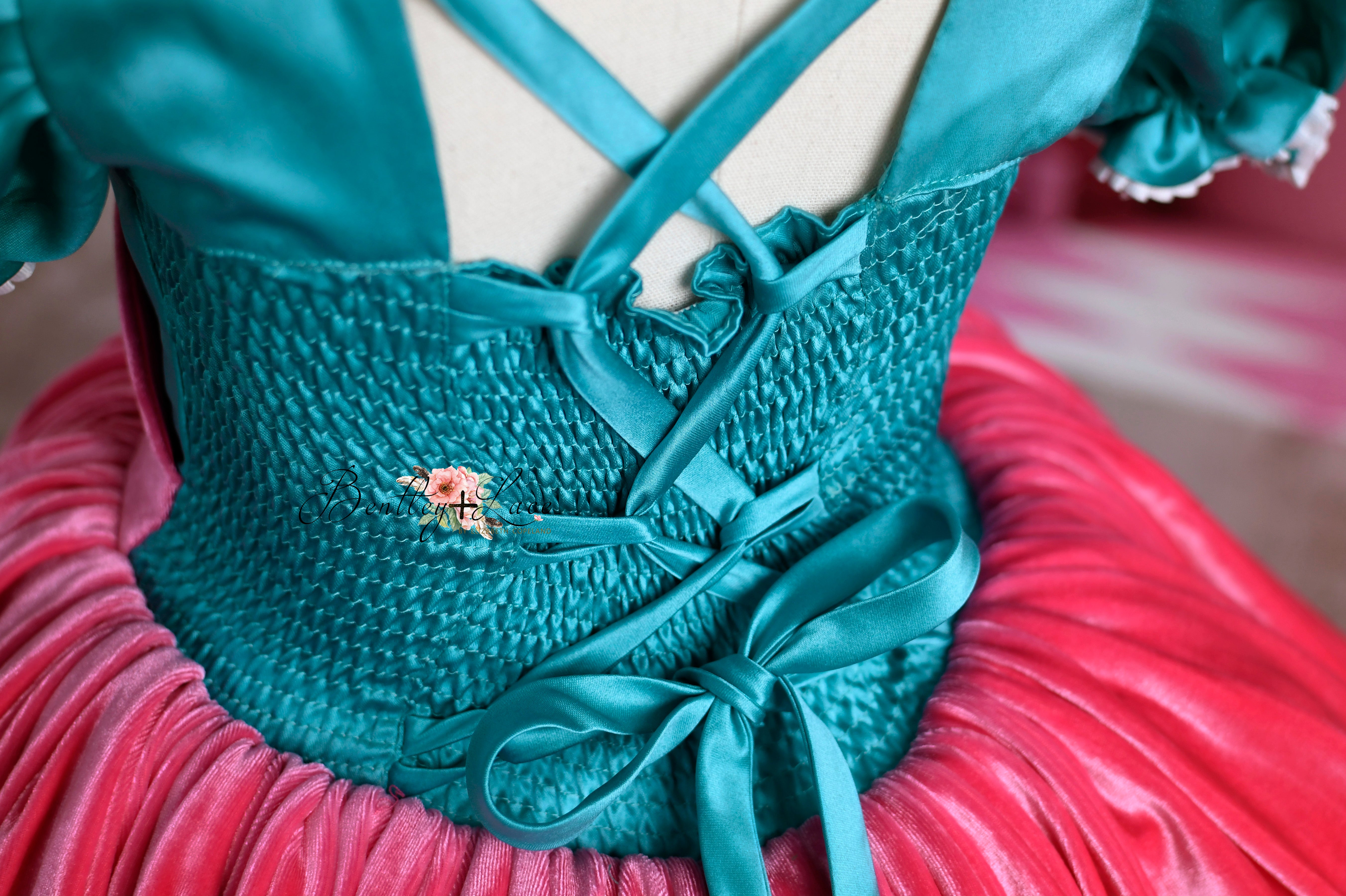 "Candy Affair Dress" - petal length dress ( 6 Year - 7 Year)