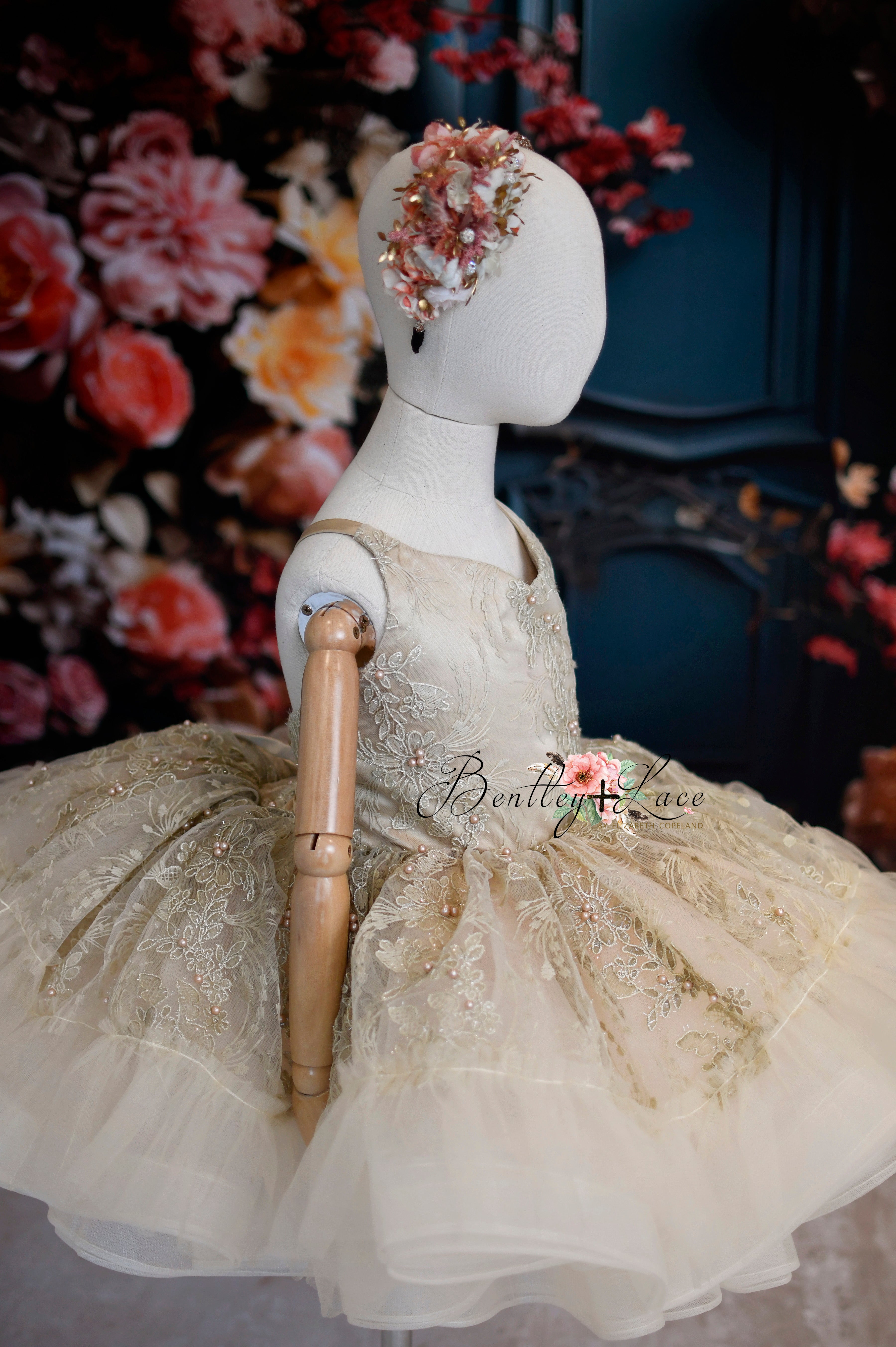 "Golden Halo" Petal Length (4 Year-Petite 5Year)