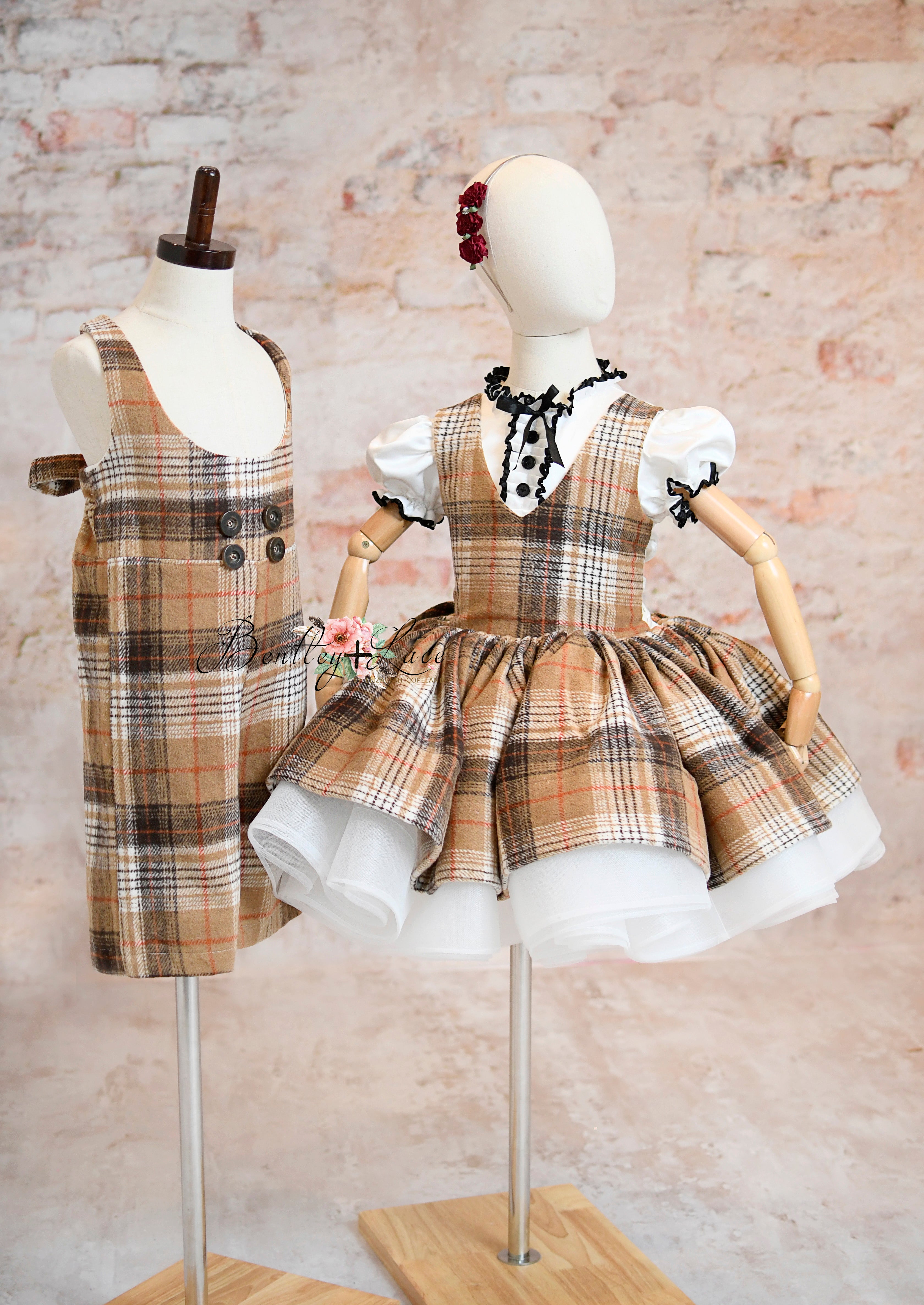 boys shorts and matching sister dress