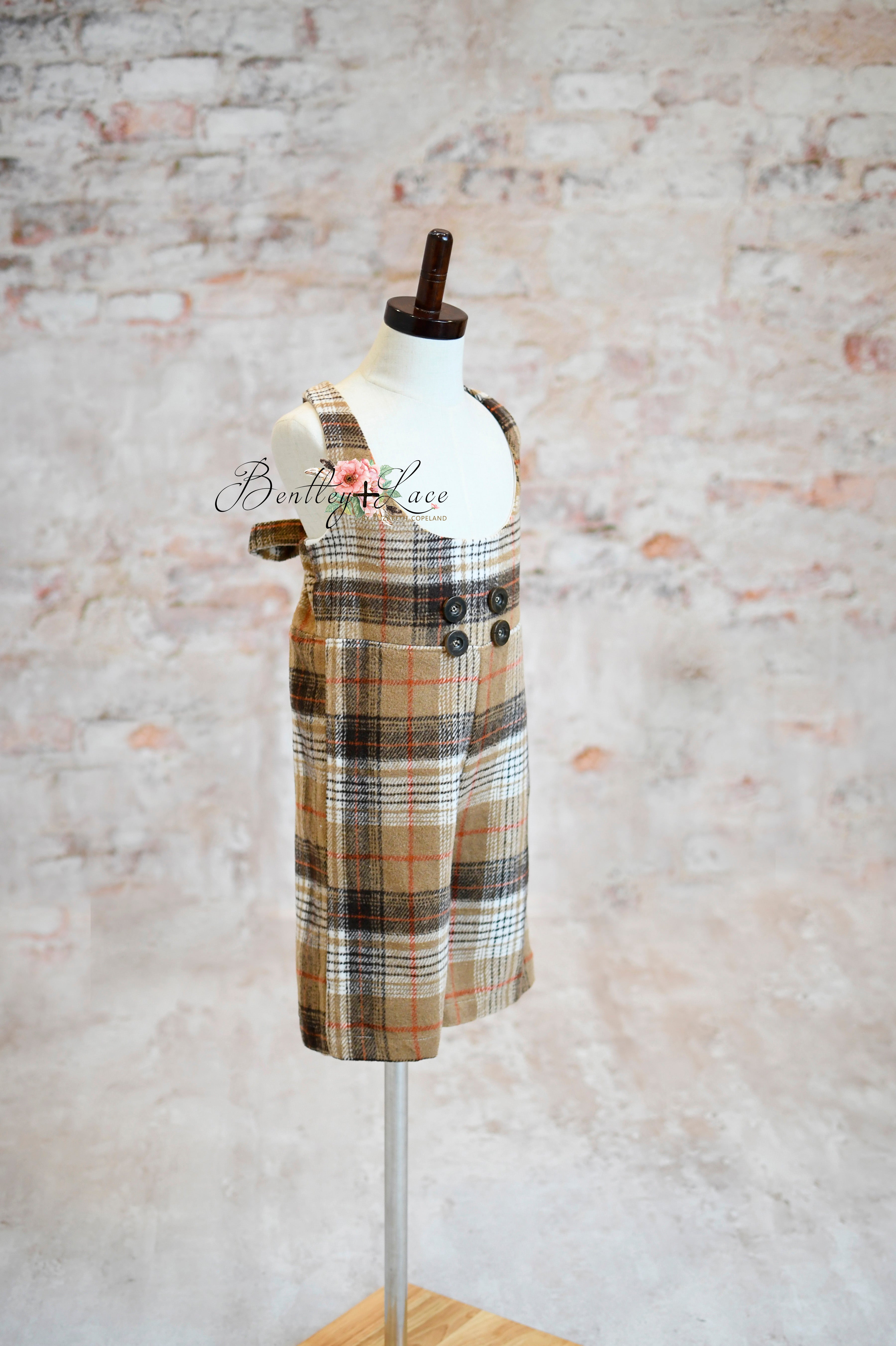 "London Fog" Dress & Boys Shorts Set | Dress (5-6 Years) & Boys Shorts (5-7 Years)