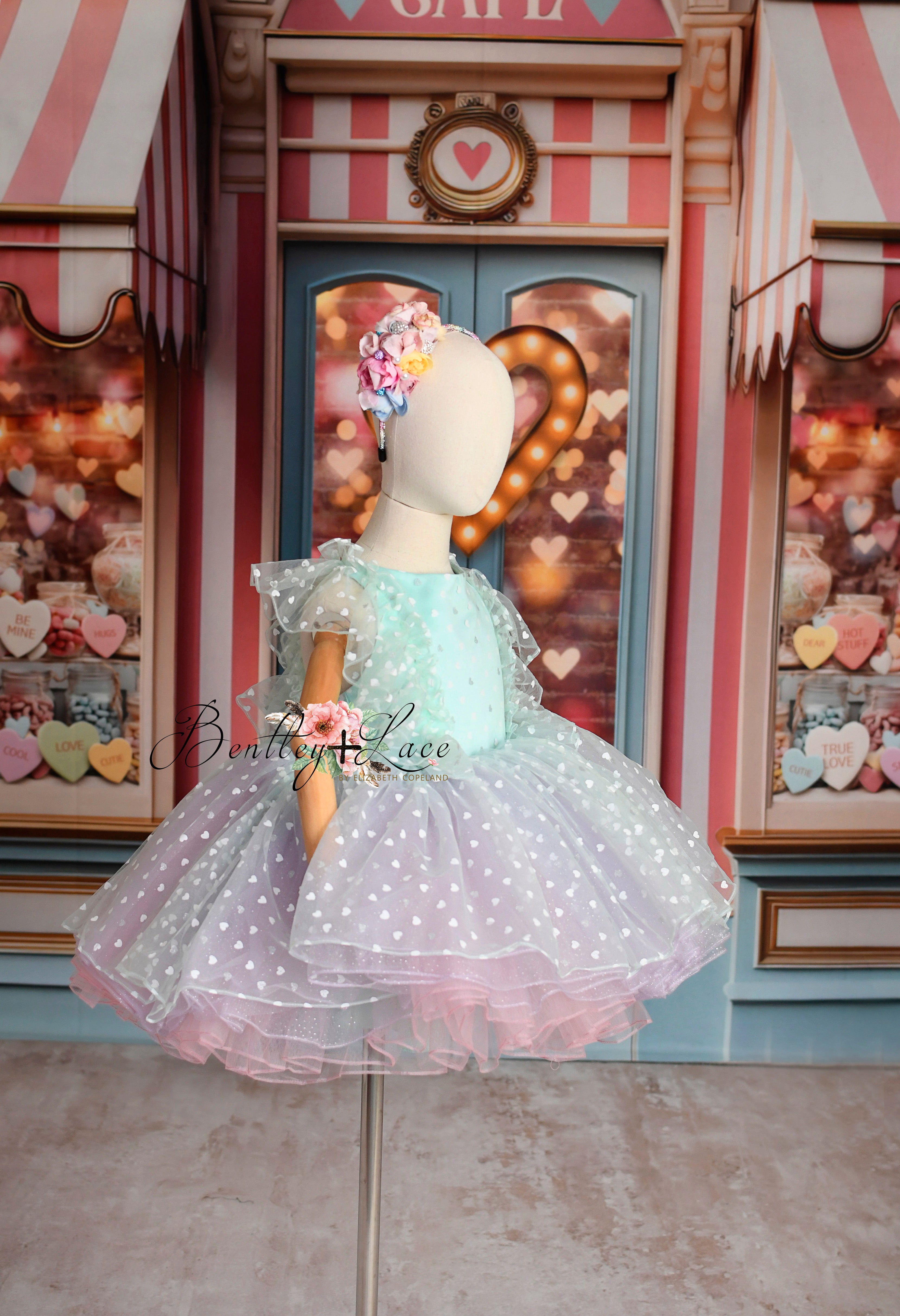 Sweet Talk petal length dress (5 Year - 6 Year up to a petite 7 year)
