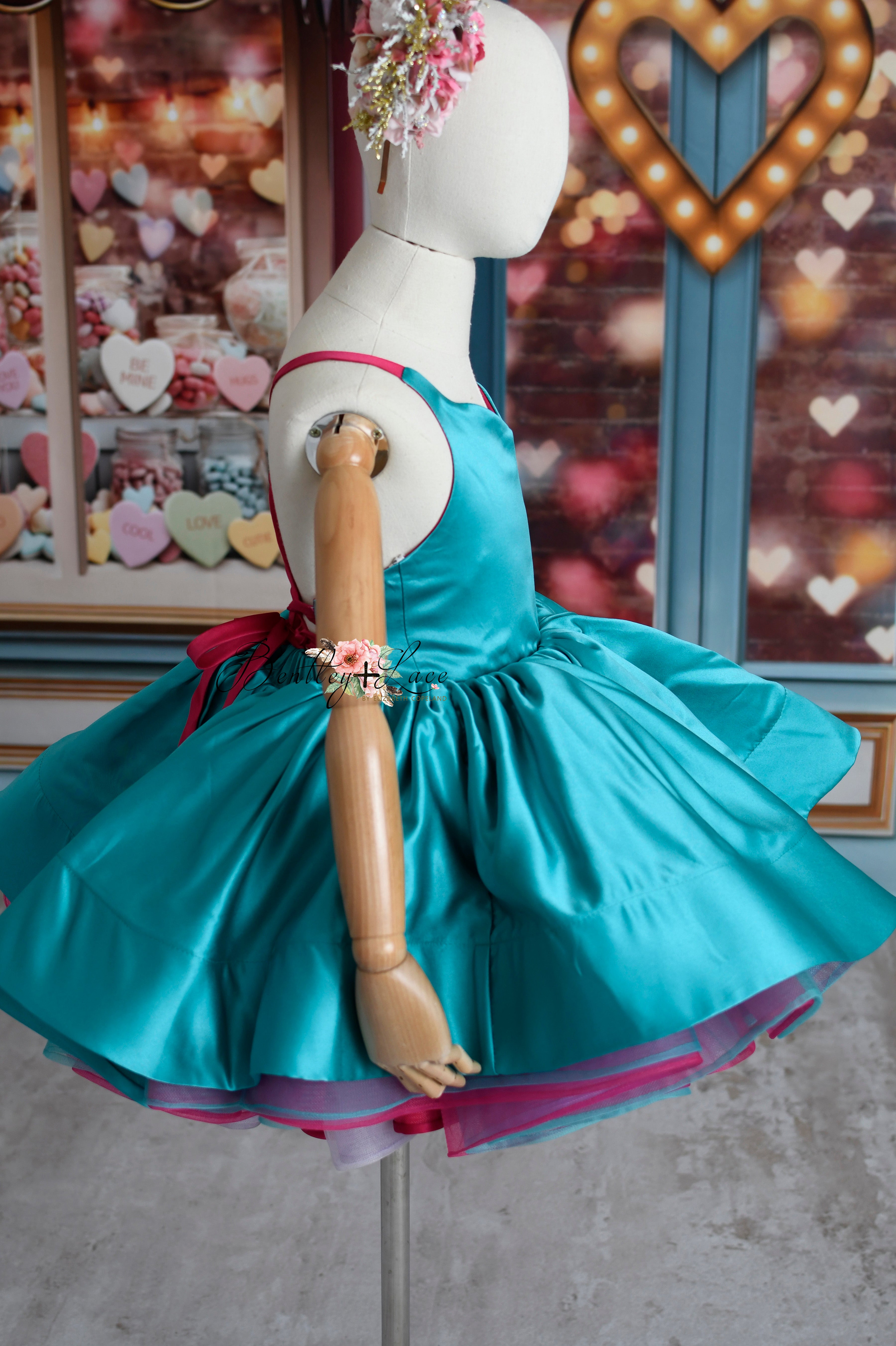 REVERSIBLE "SPUNKY" BOX SET - 3 reversible petal length dress-6 different looks. Dresses fit 5-7 up to petite 8
