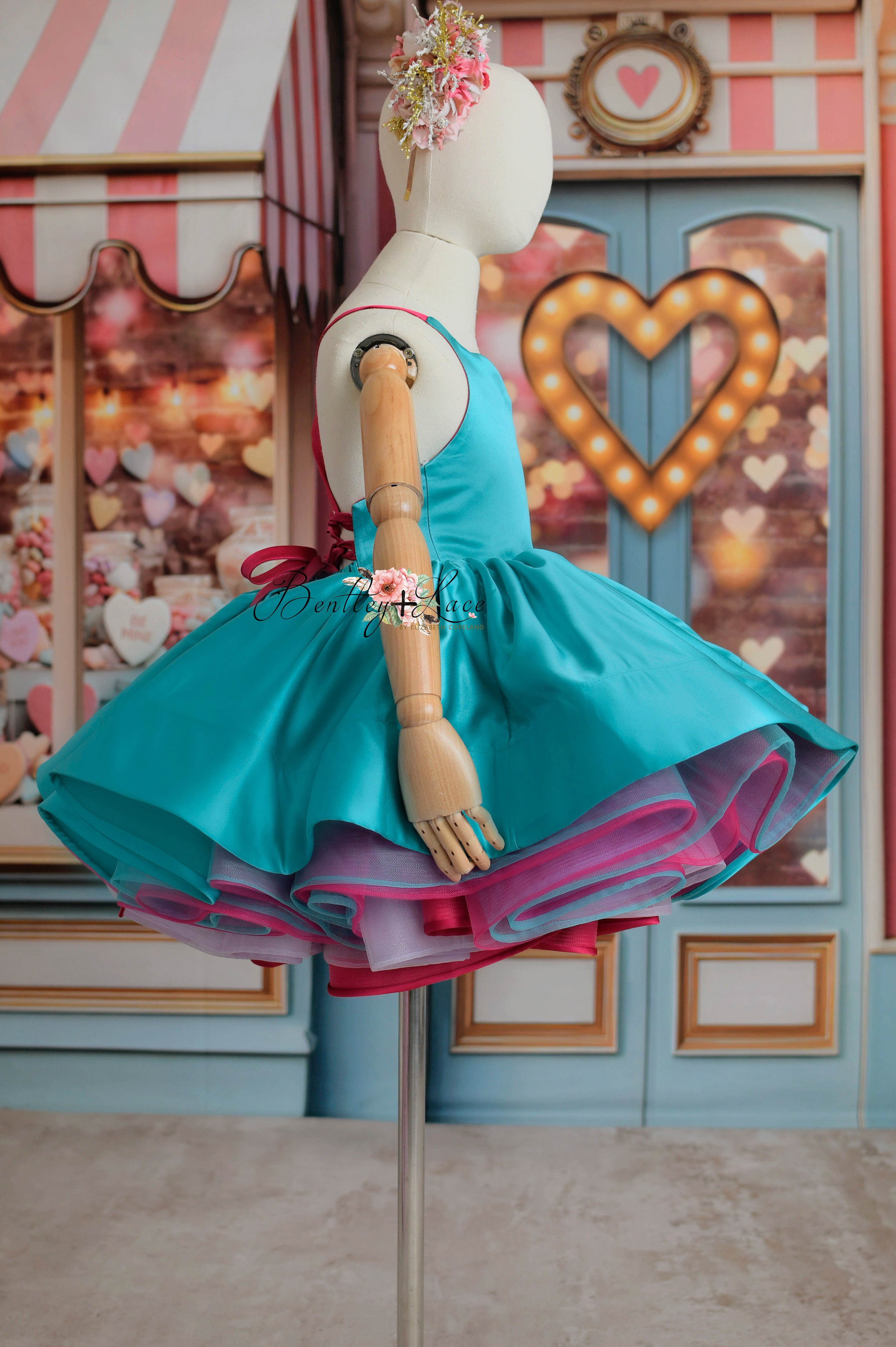 REVERSIBLE "SPUNKY" BOX SET - 3 reversible petal length dress-6 different looks. Dresses fit 5-7 up to petite 8