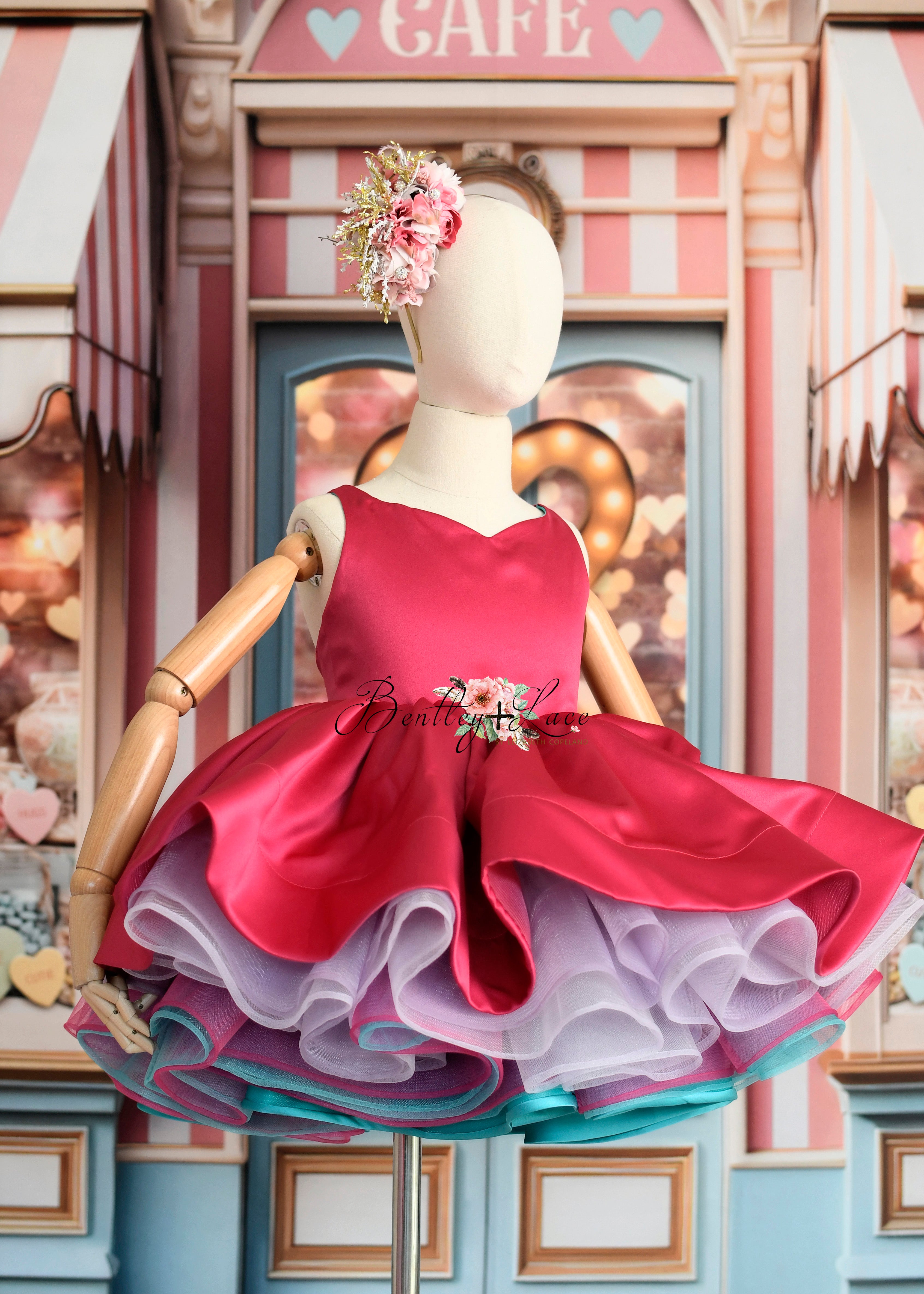 REVERSIBLE "SPUNKY" BOX SET - 3 reversible petal length dress-6 different looks. Dresses fit 5-7 up to petite 8