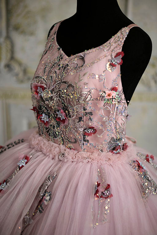 Georgia -floor long gown  10 year- 12 year up to 14 year