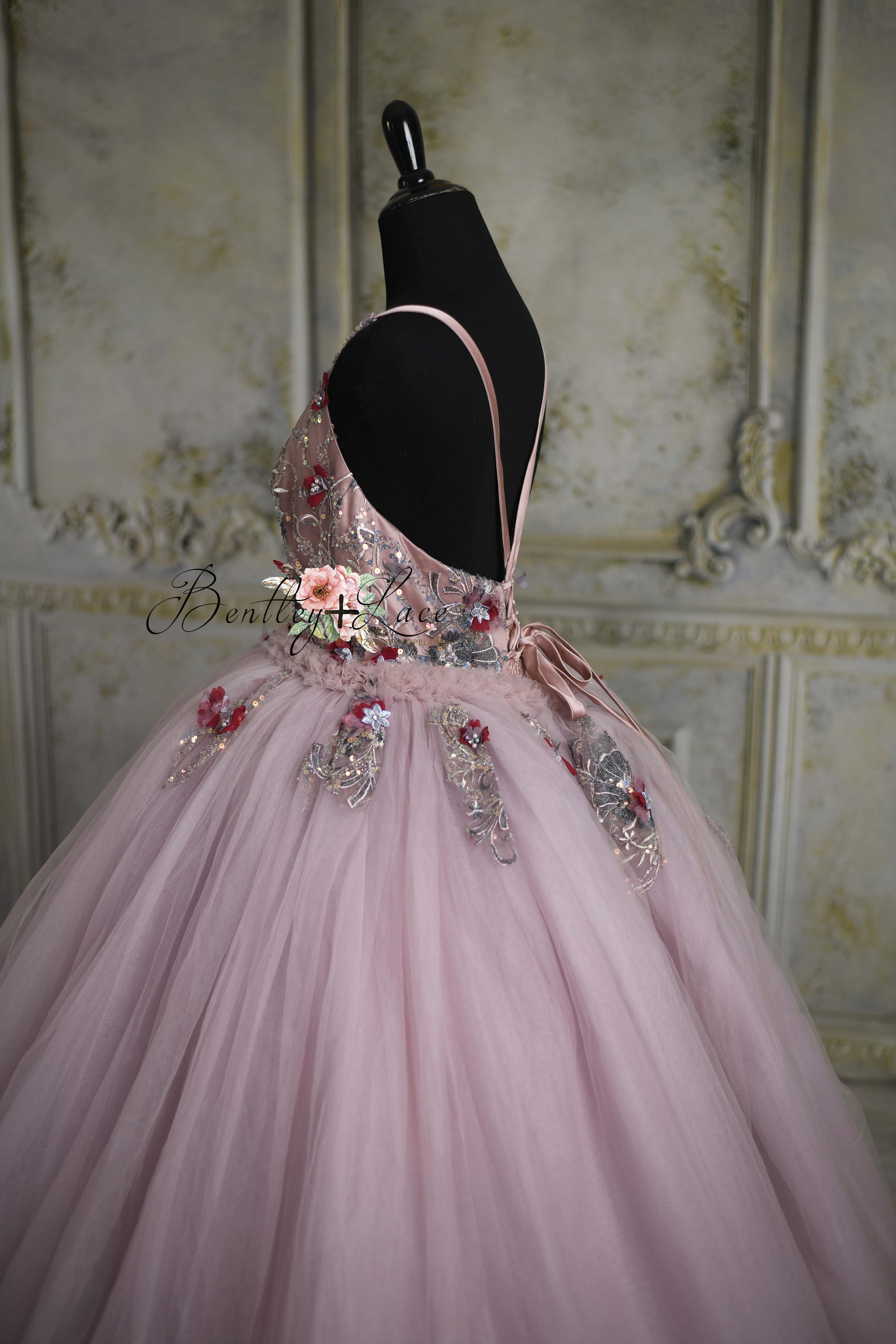 Georgia -floor long gown  10 year- 12 year up to 14 year