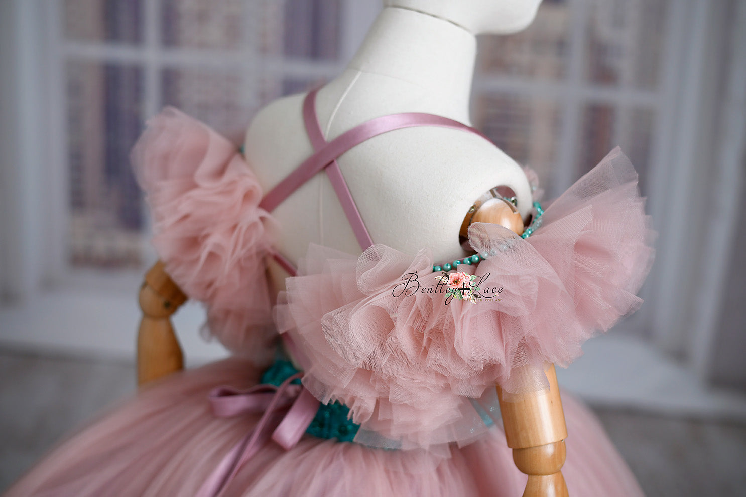You're a Jewel-floor long gown -off shoulder details (6- 7 year) sold rts