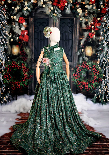 "Holly" -   Floor length ( 9 Year - Petite 10 Year)