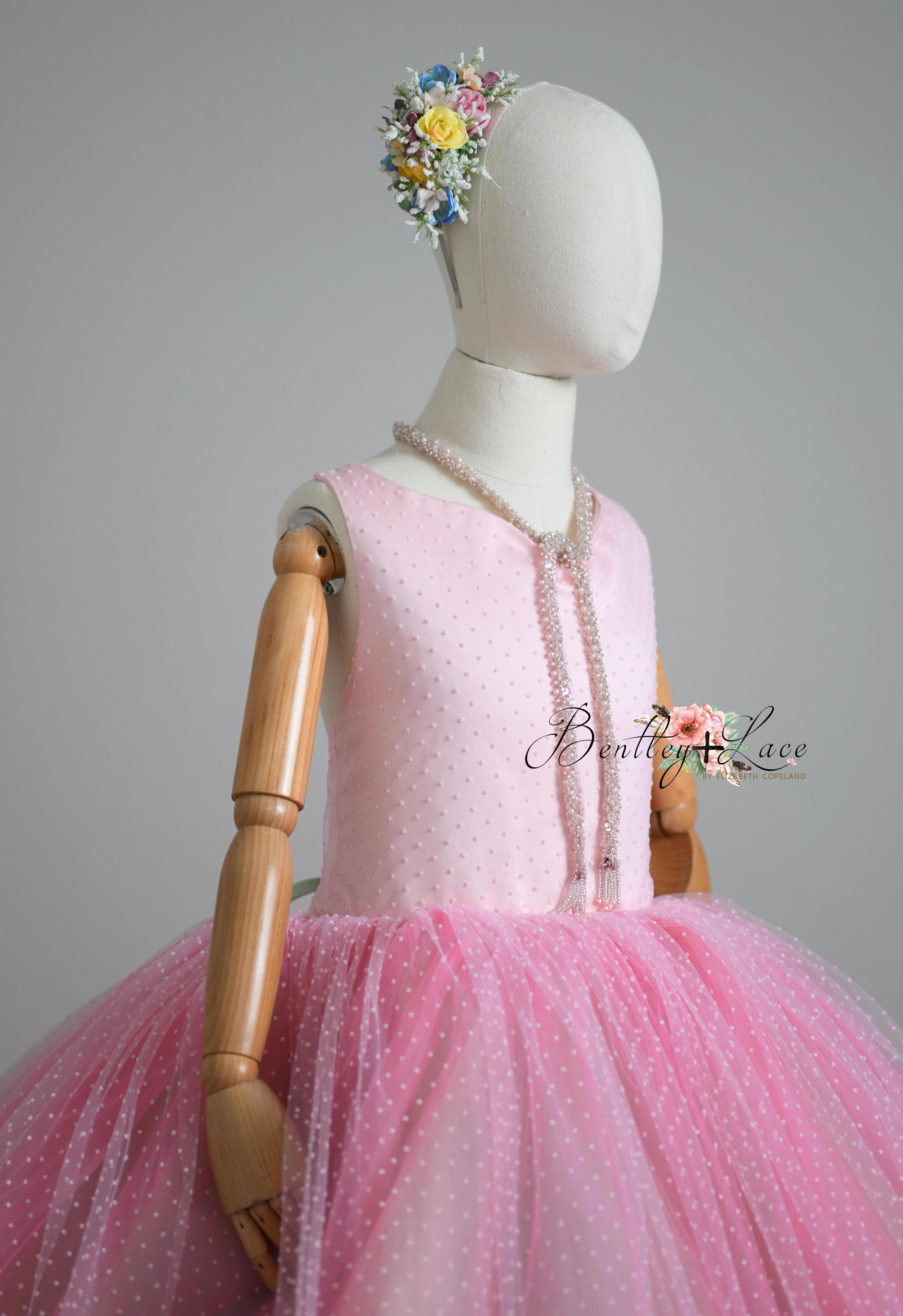 Swish Dot Couture FLOOR LENGTH GOWN FLOOR LENGTH GOWN- (Custom color options)  Editorial Dress, Couture Gown, Special Occasion Dress