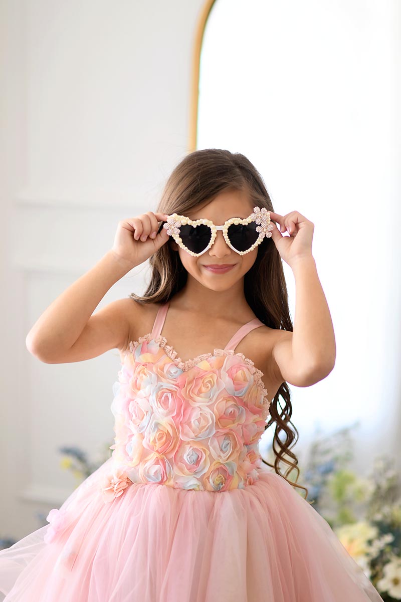 Sunshine Bouquet-Blooms- Floor length gown (6 year- 8 year)