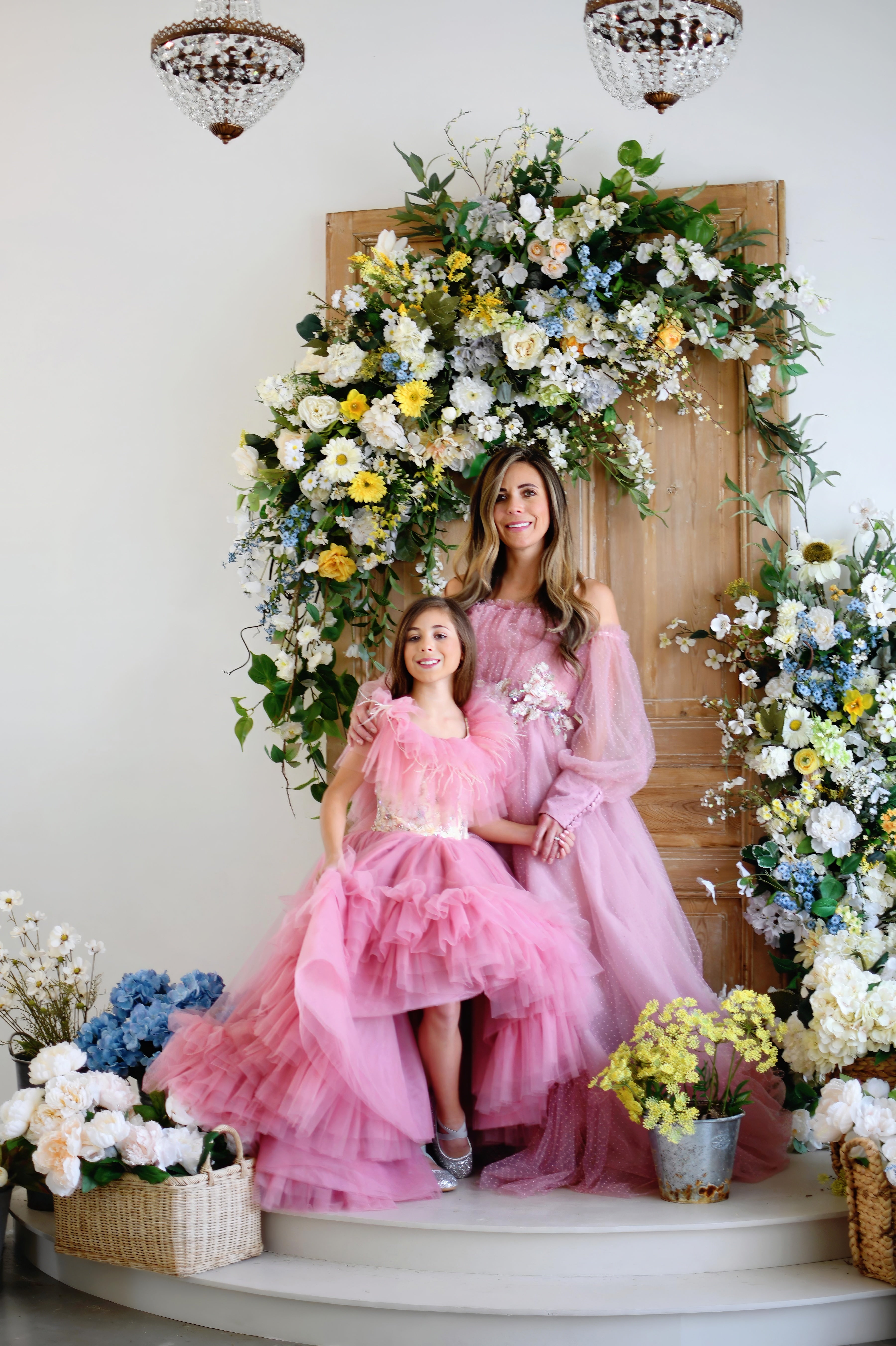 Rose Printemps FLOOR LENGTH GOWN FLOOR LENGTH GOWN- (Custom color options) Editorial Dress, Couture Gown, Special Occasion Dress