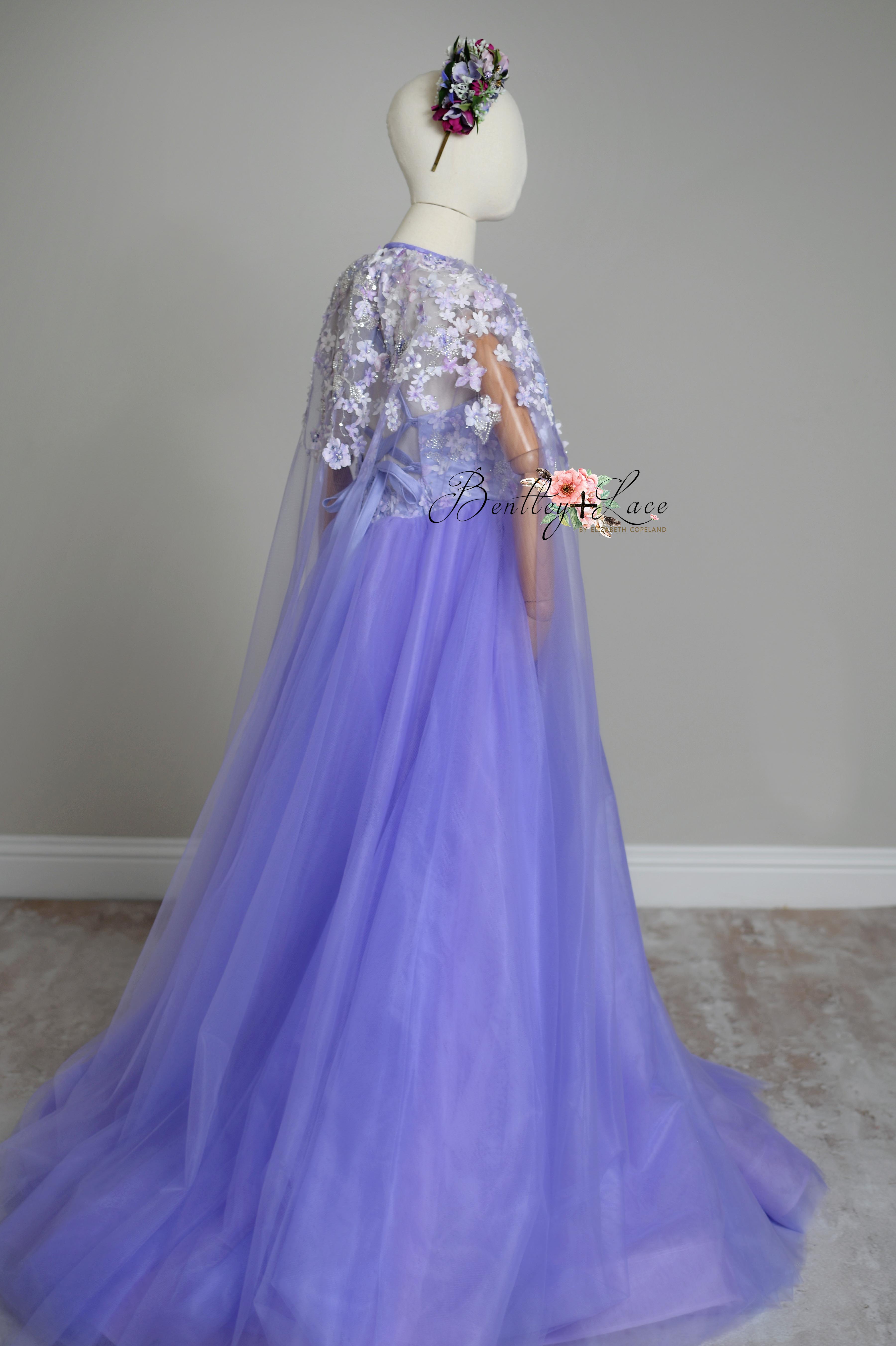 custom tulle capes