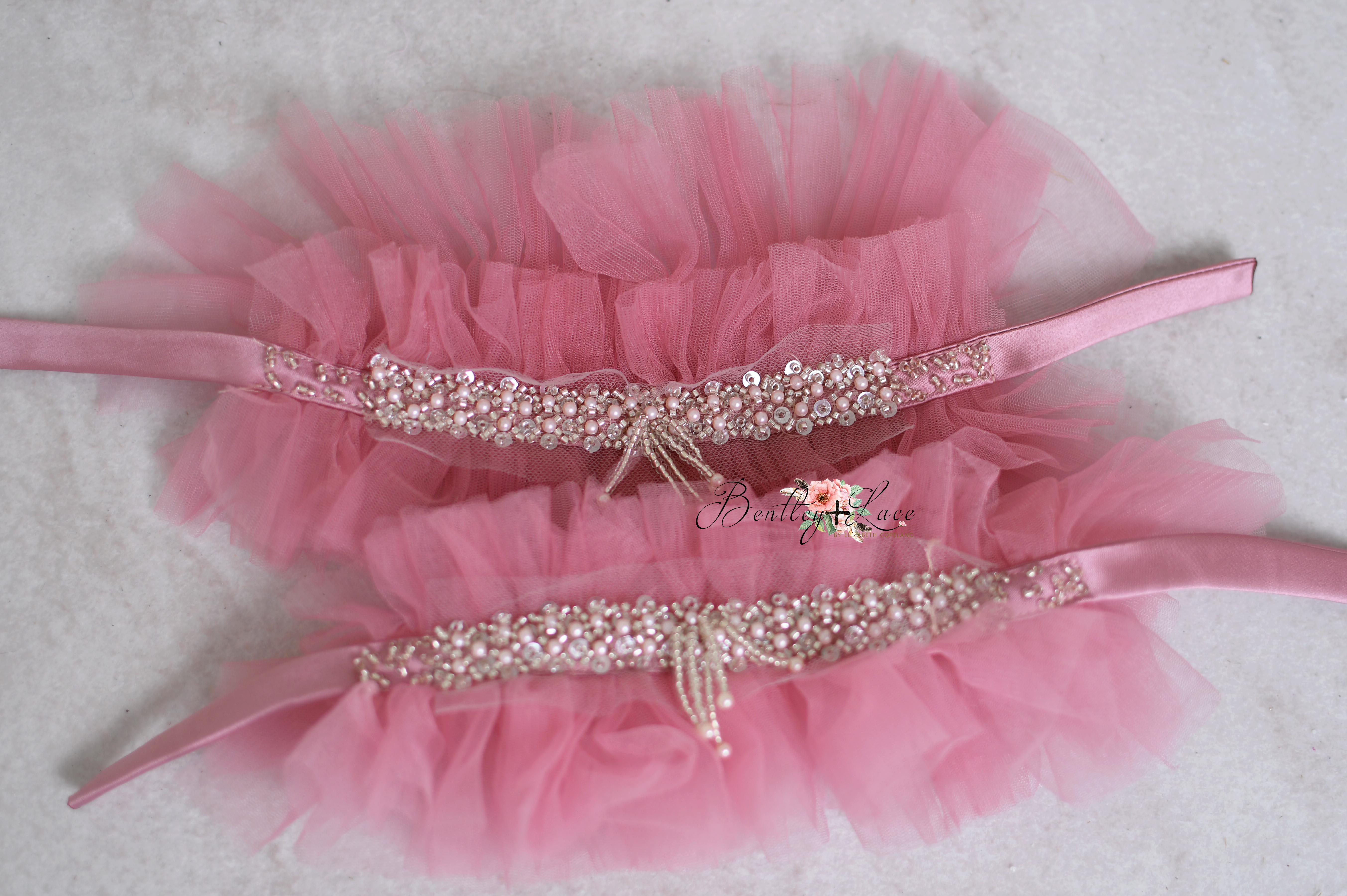 Tulle Wristlet - Custom color options available
