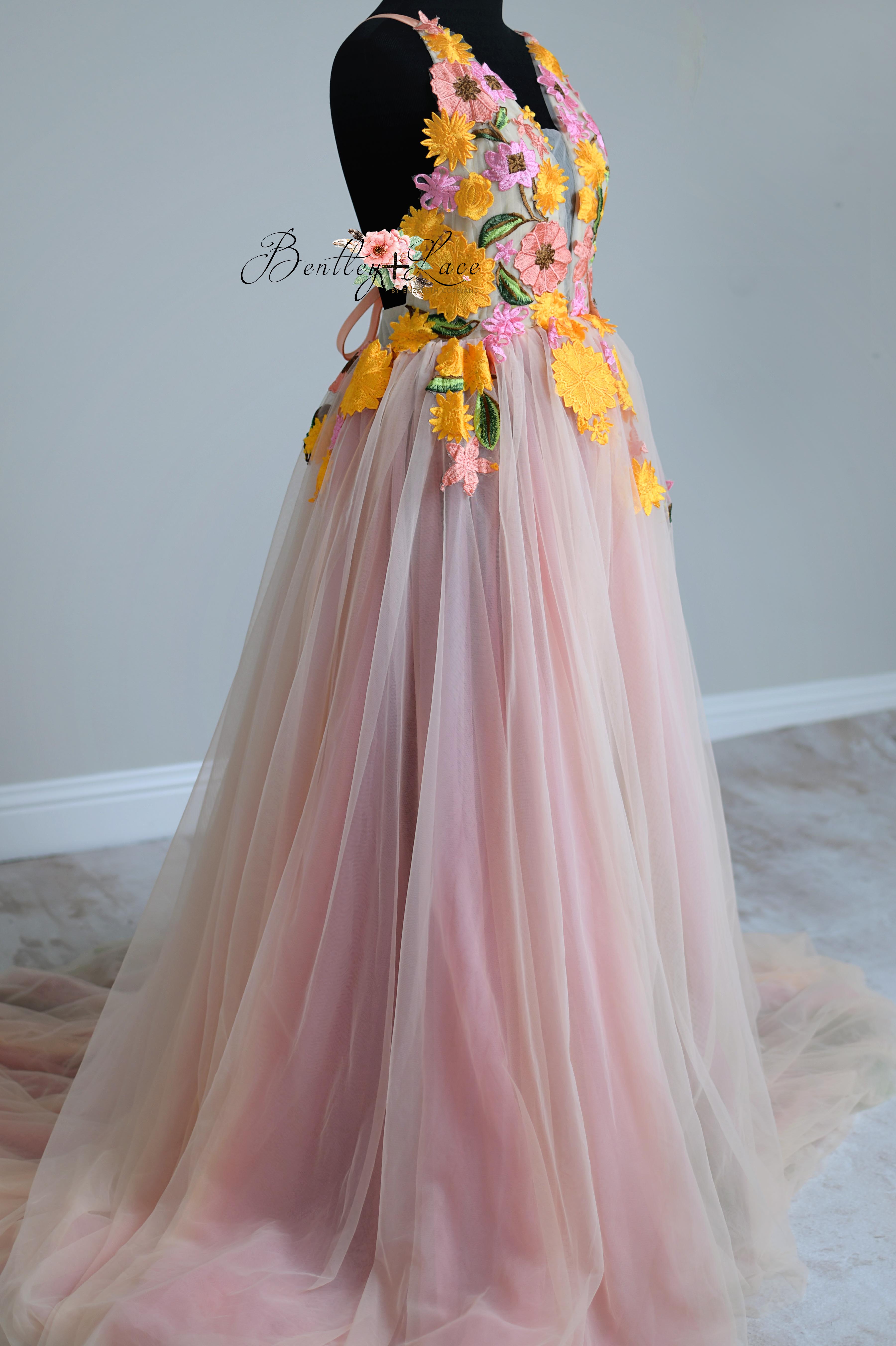 REMNANT FLORALS PINK DAZZLE