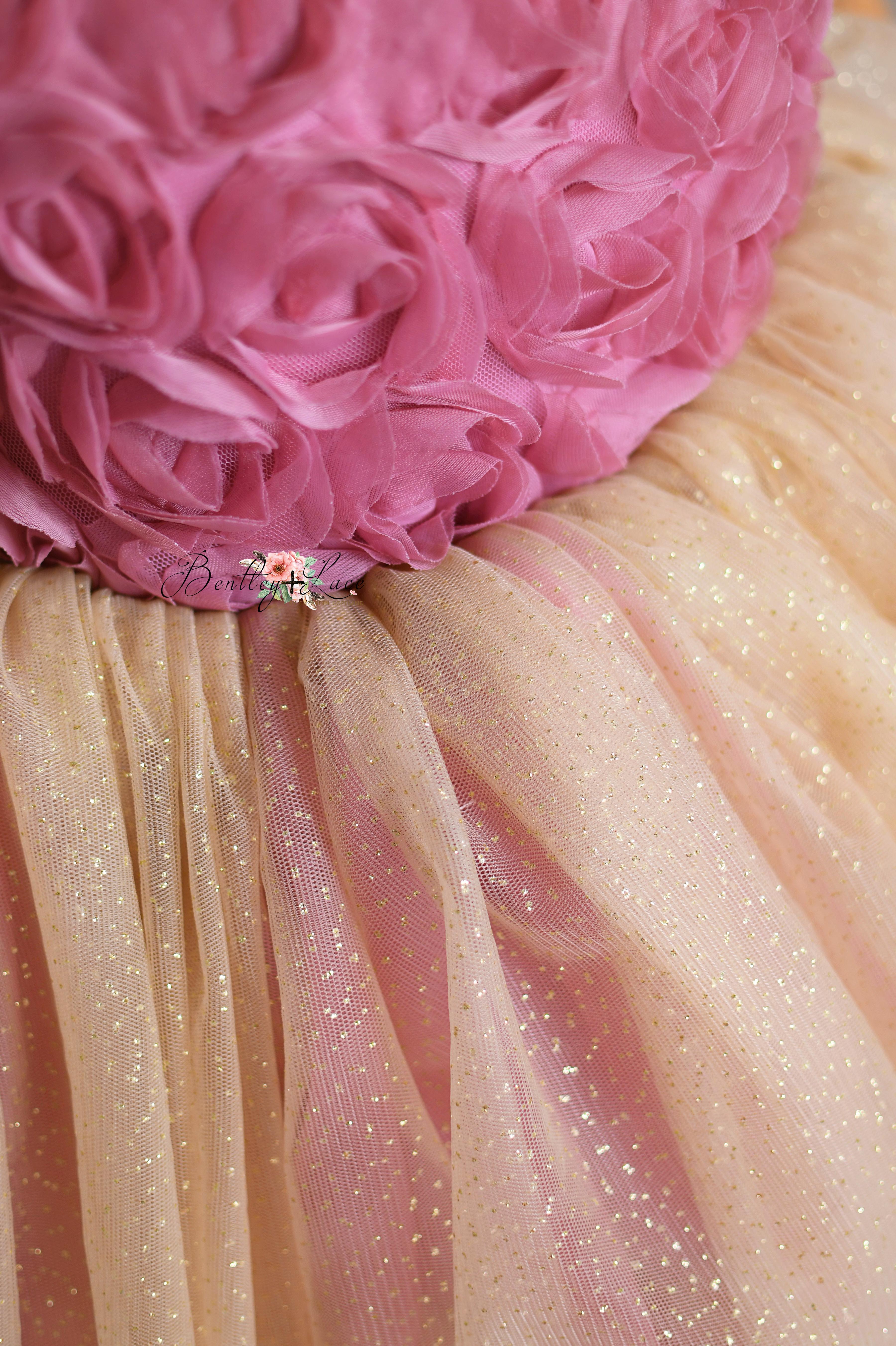 UPGRADE TO A SIMPLE TULLE SKIRT WITH GLITTER ACCENTS