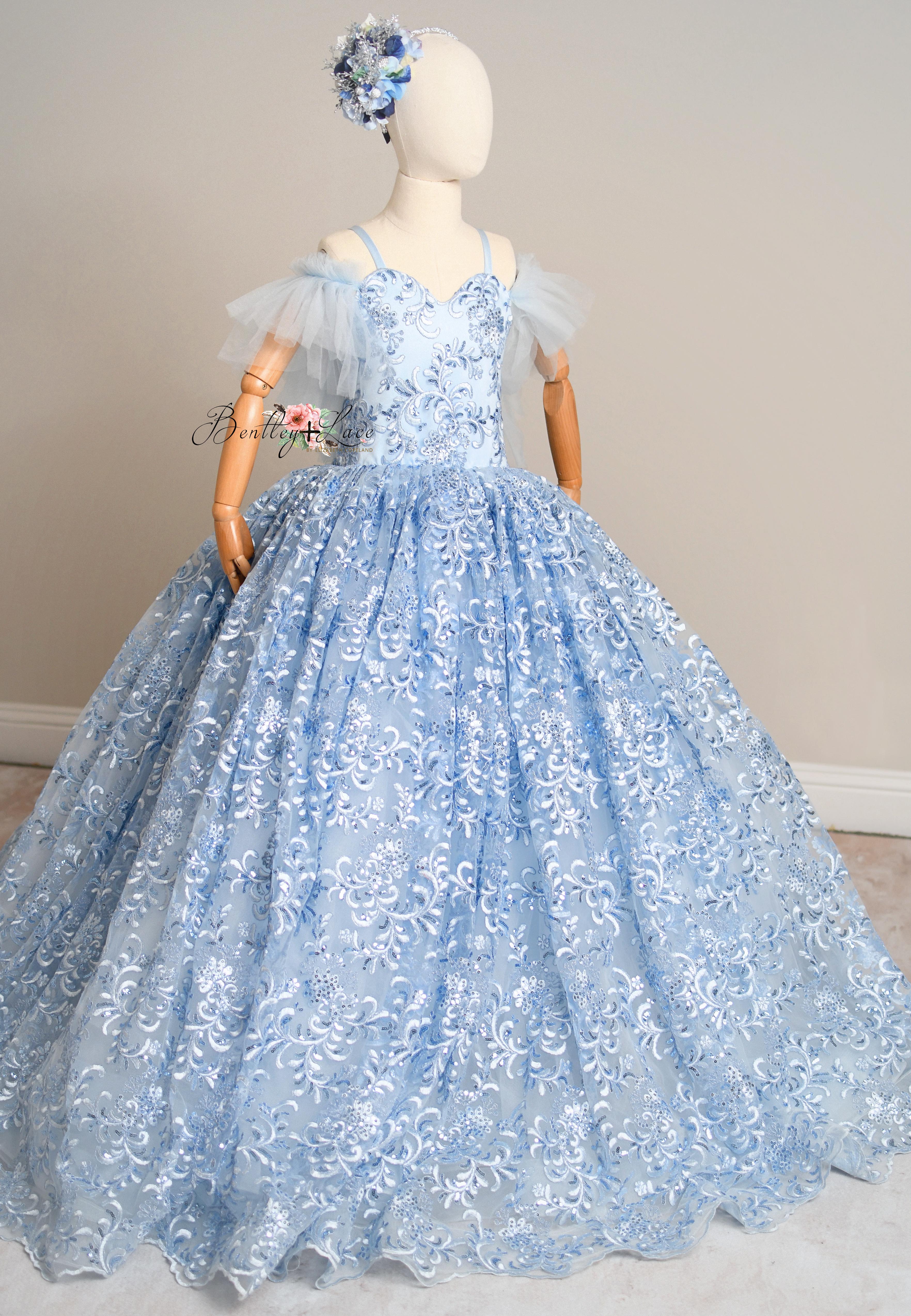 Cinderella inspired gowns for photography sessions