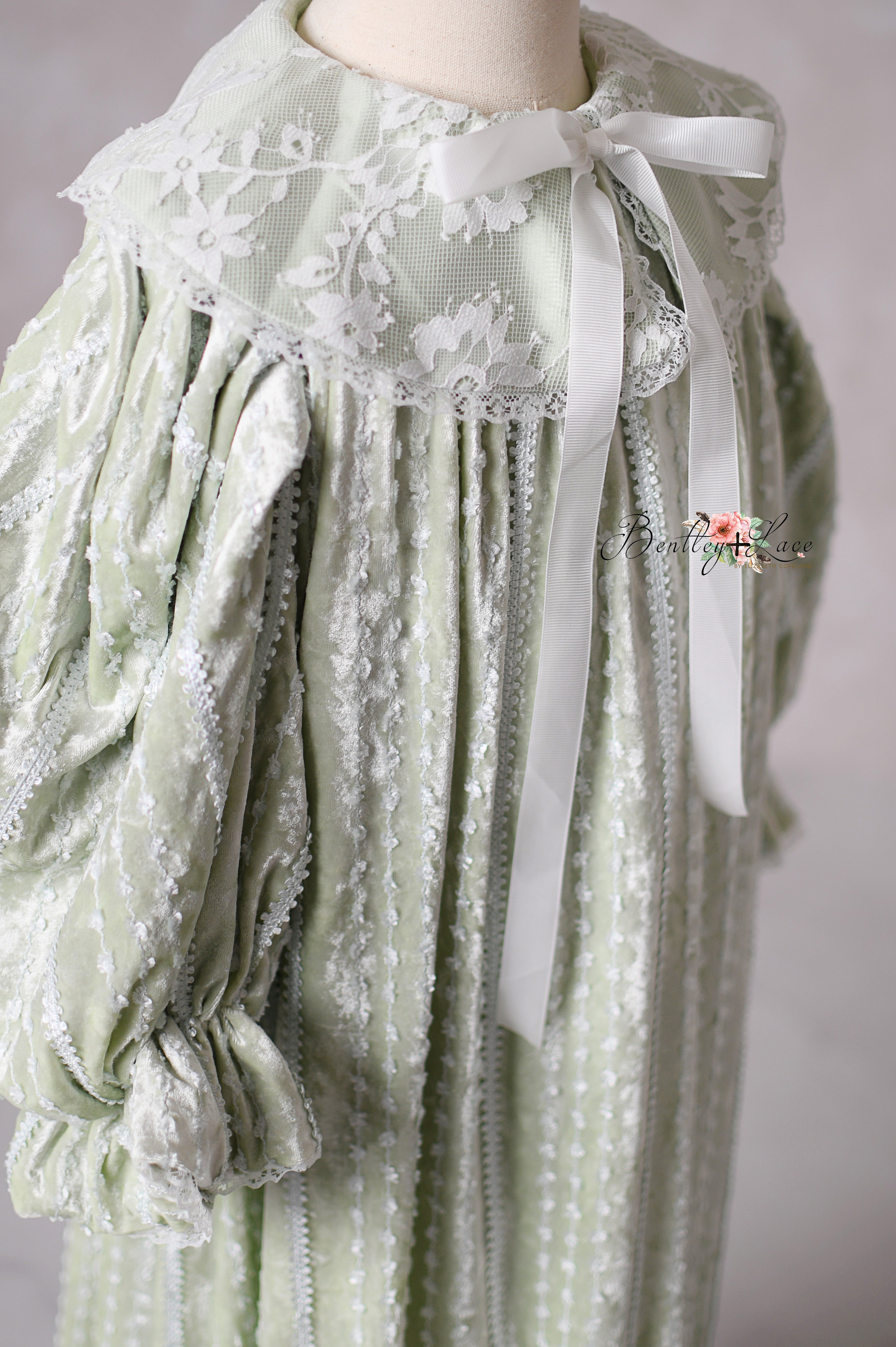 Eleanor’s Dream – Vintage-Inspired Special Occasion & Photo Shoot Dress (Fits 5 to Petite 7 Years)