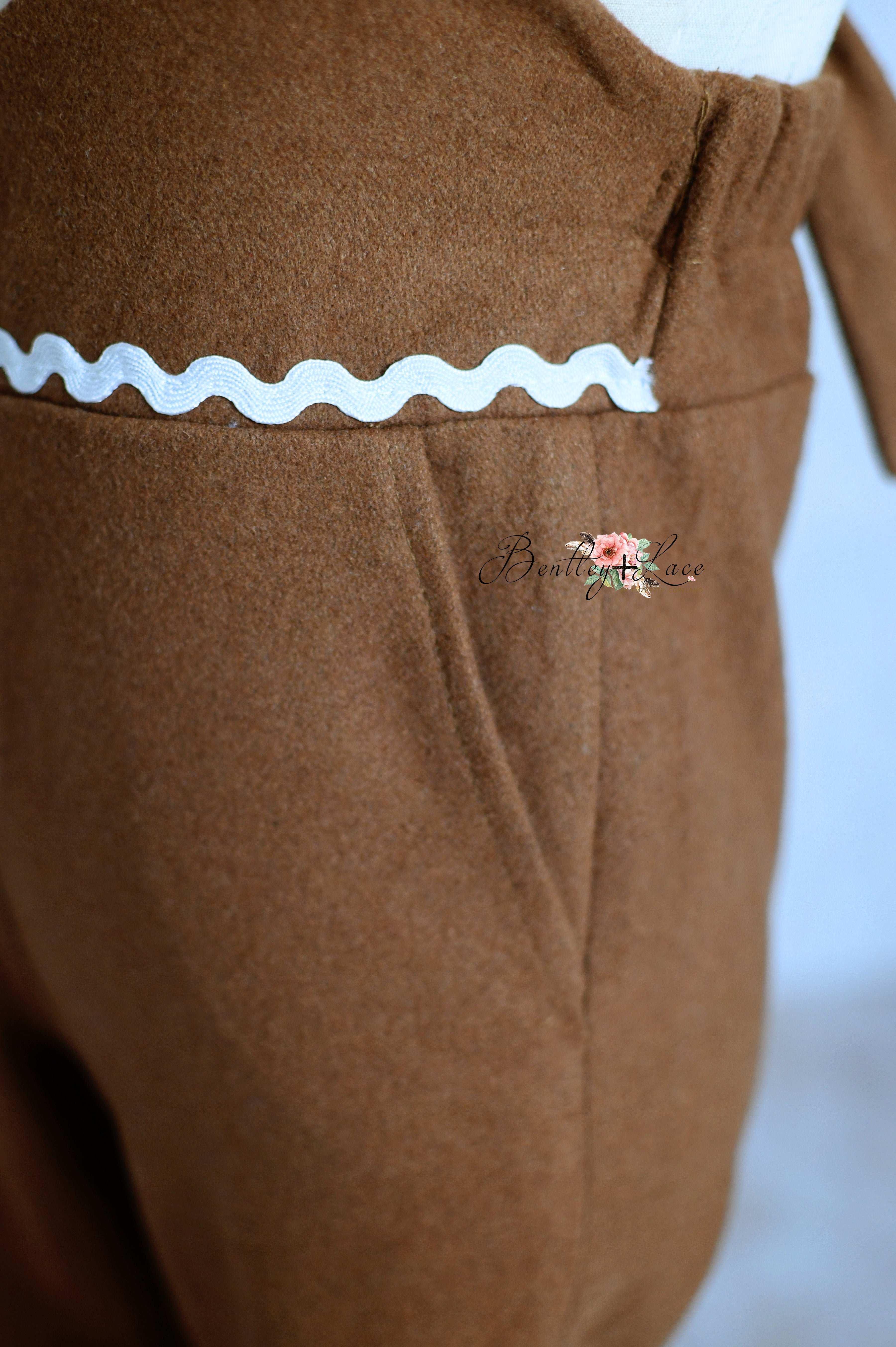 Boys Dapper Gingerbread Suspender Shorts | Custom Colors & Fabrics | Suspenders & Bowtie Options Available