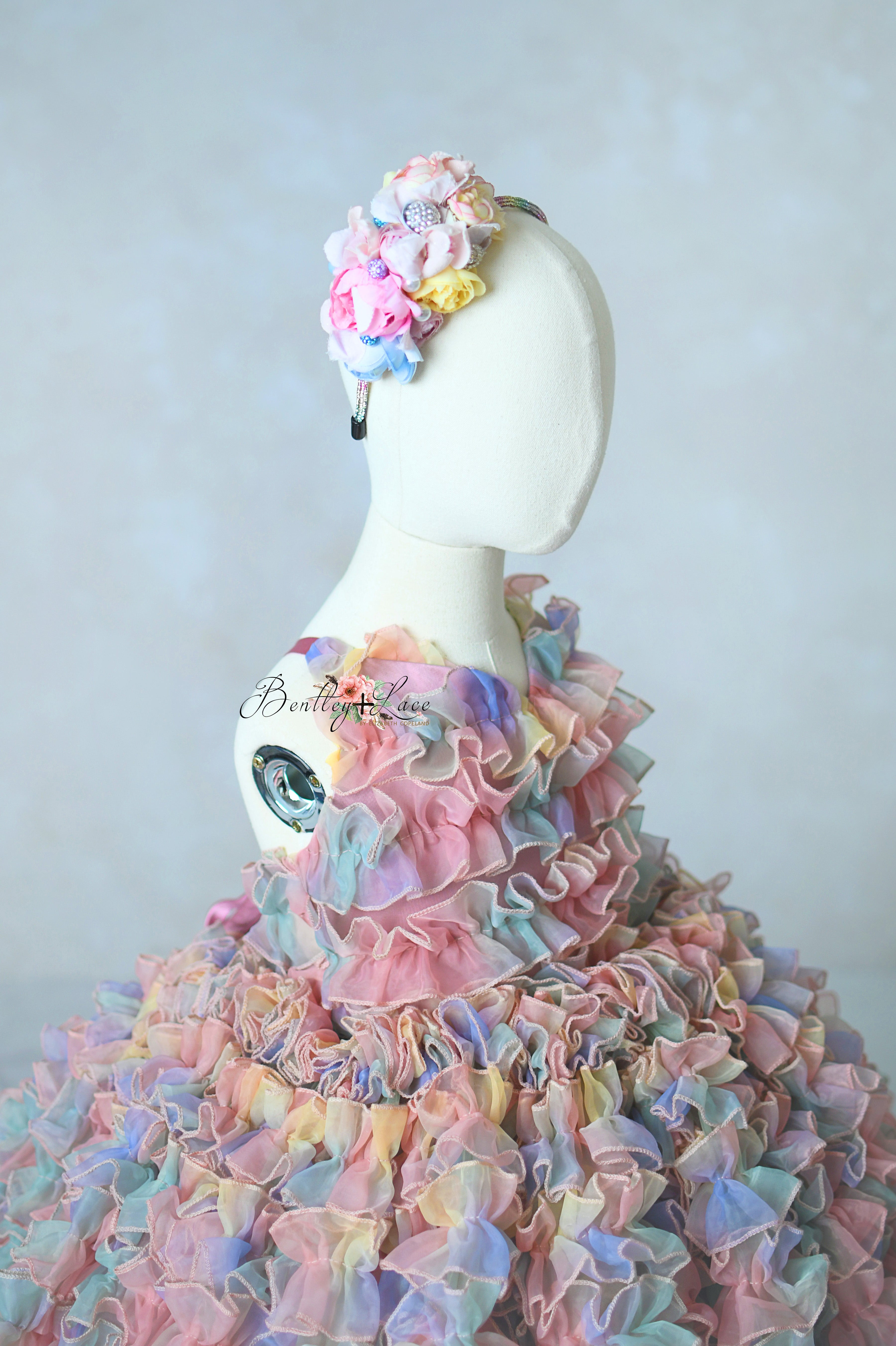 Photography dress for 7 to 8-year-old girls