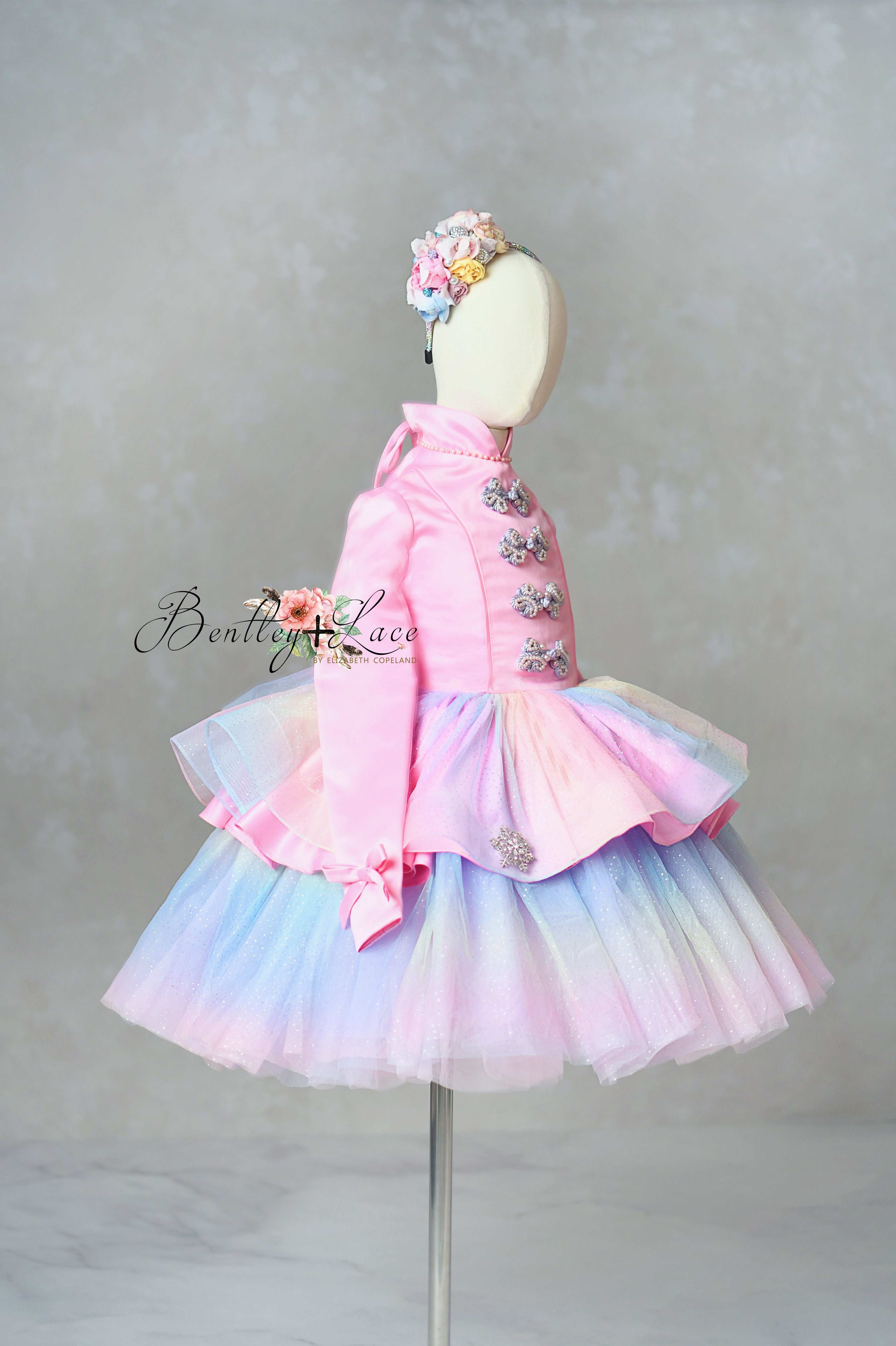 Detachable Nutcracker Jacket Only – Custom Colors | Editorial & Special Occasion Dress