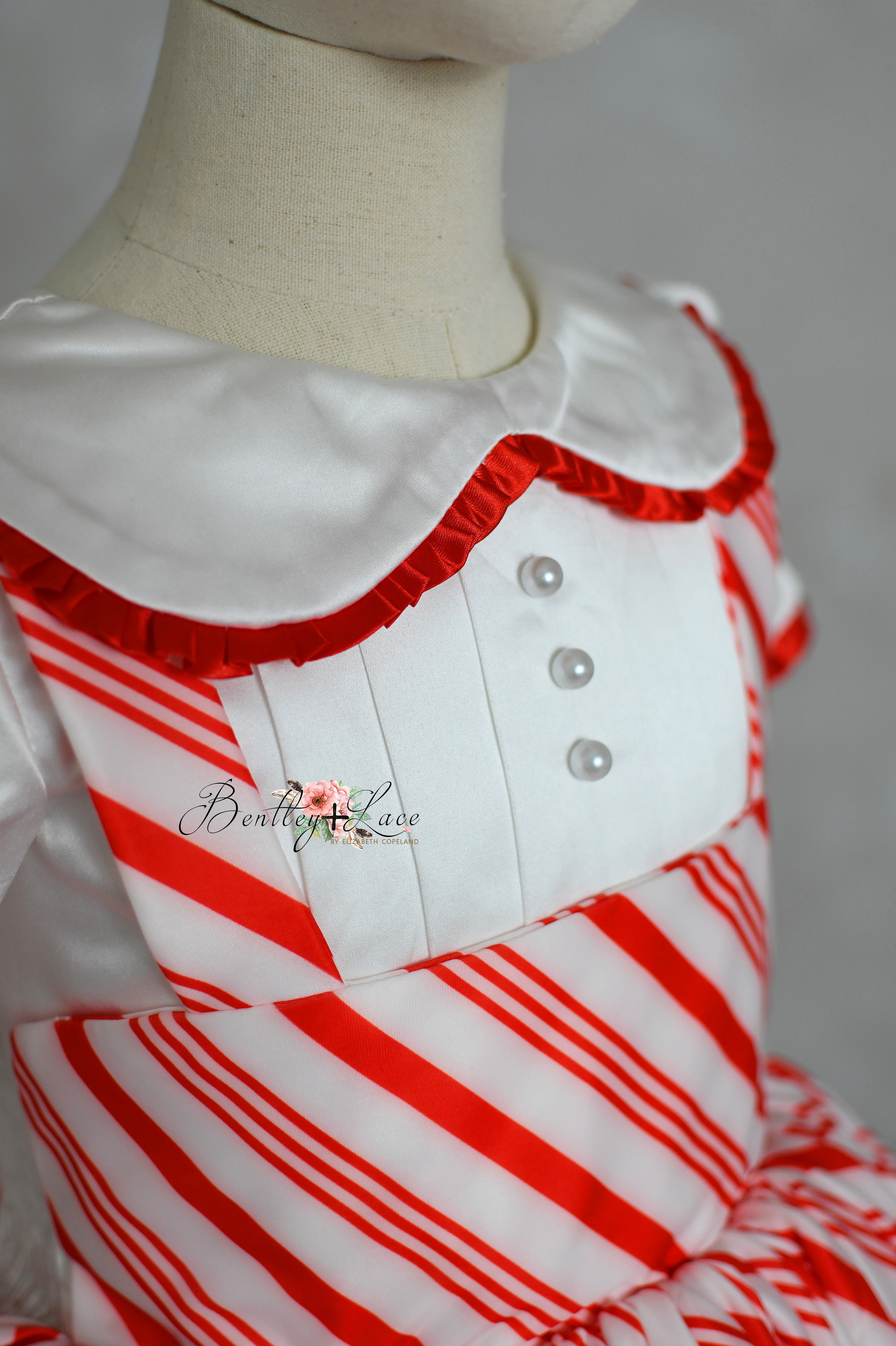 candy cane dress for holiday events